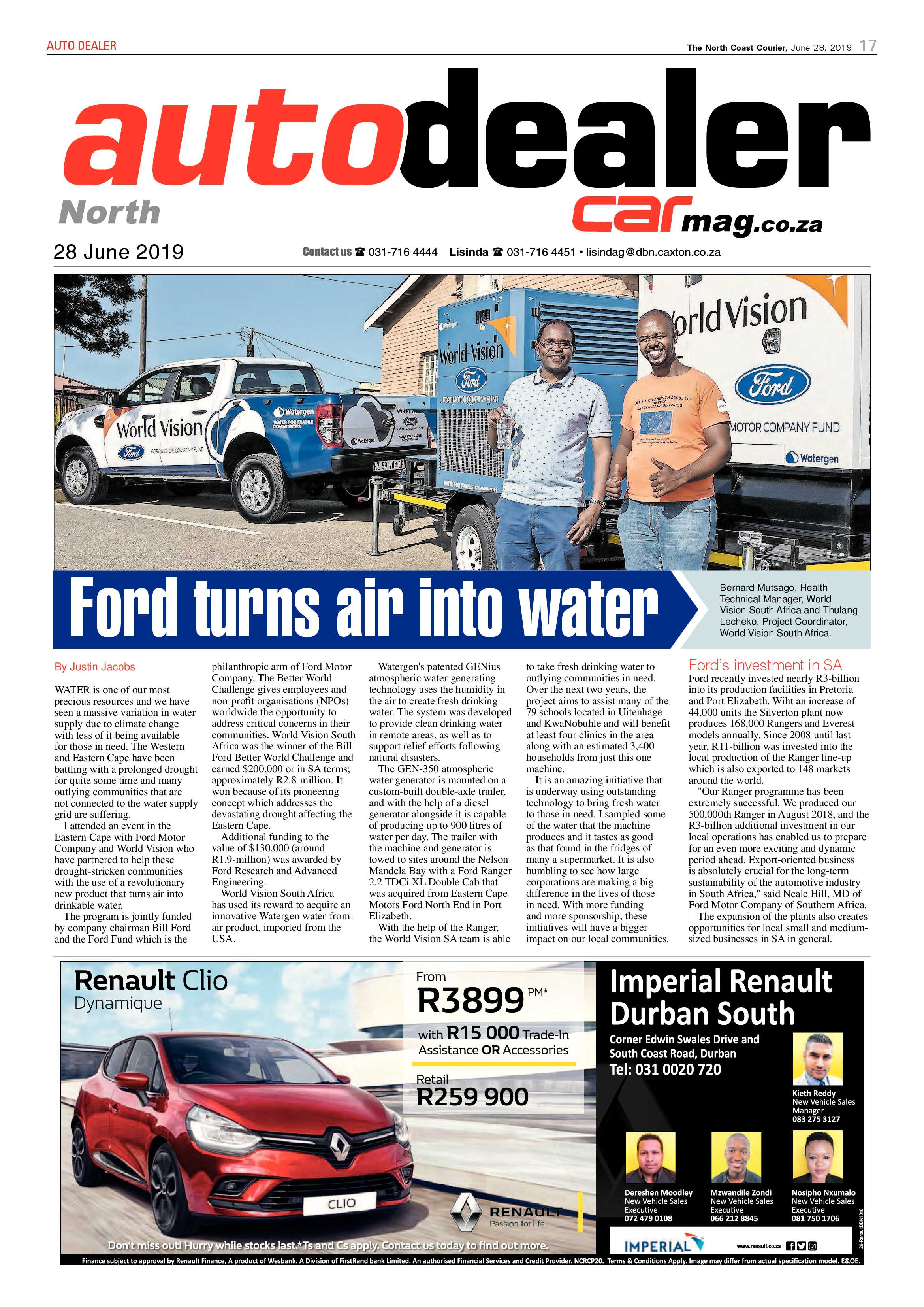 The North Coast Courier 28 June 2019 page 17