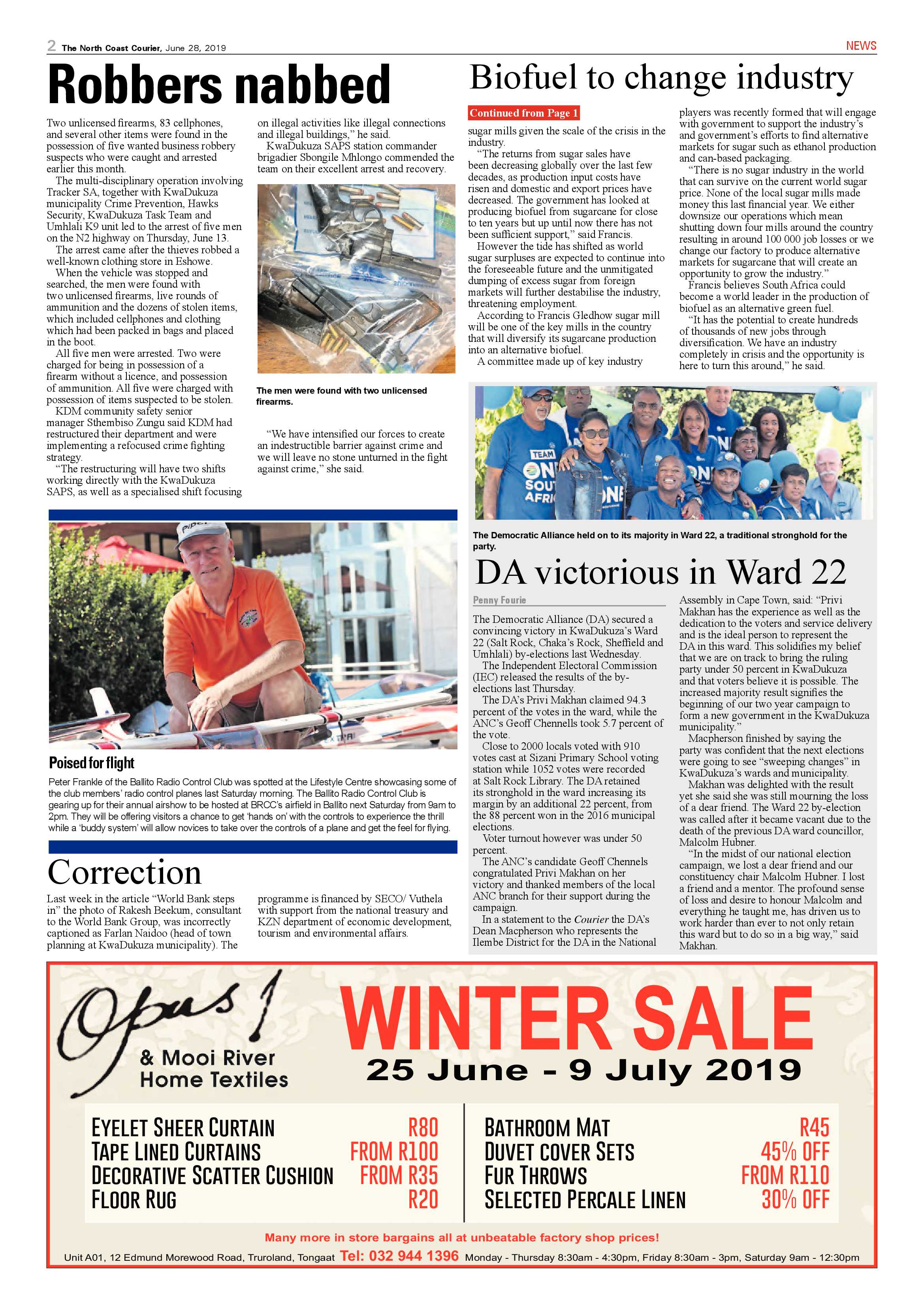 The North Coast Courier 28 June 2019 page 2