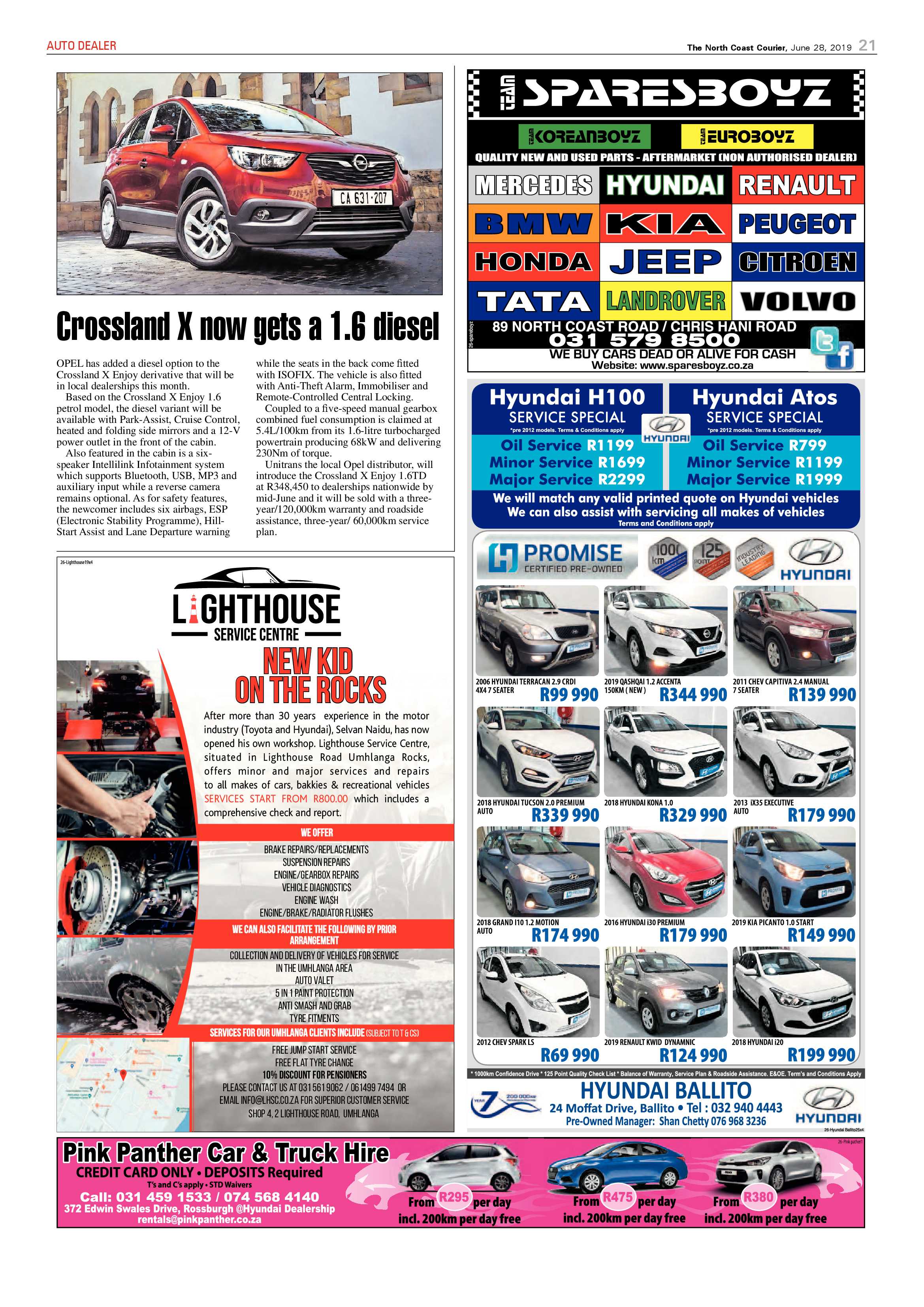 The North Coast Courier 28 June 2019 page 21
