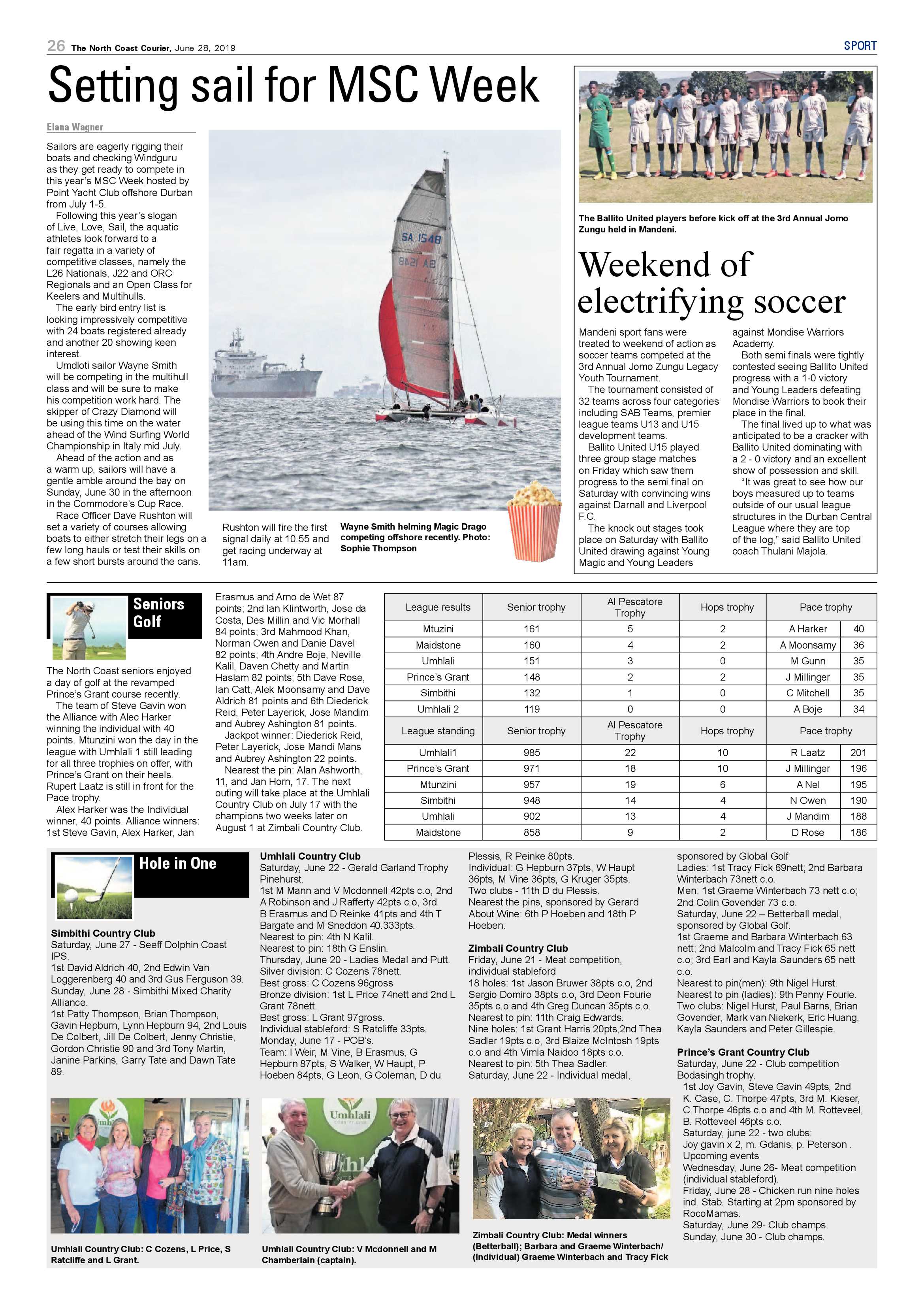 The North Coast Courier 28 June 2019 page 26
