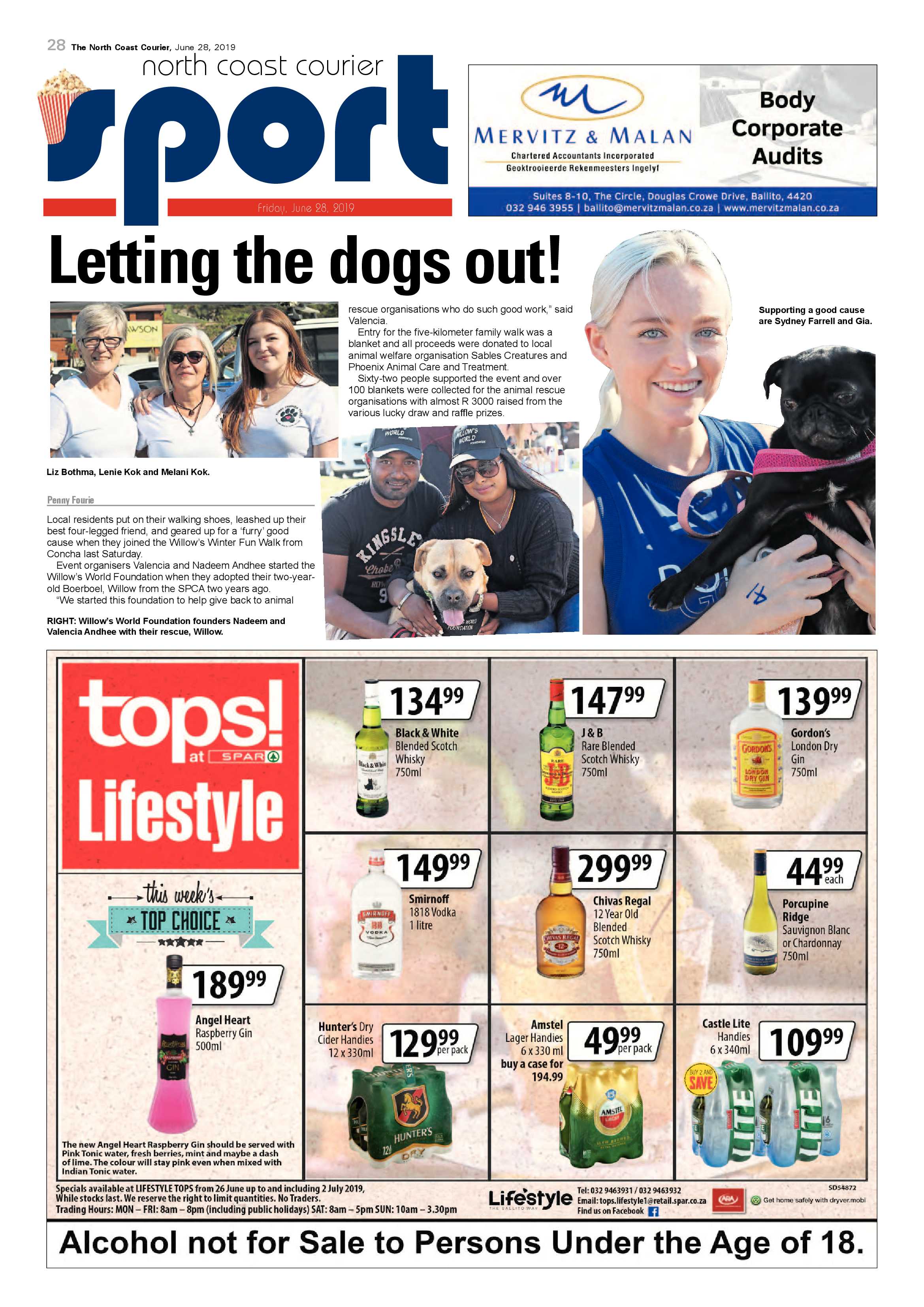 The North Coast Courier 28 June 2019 page 28