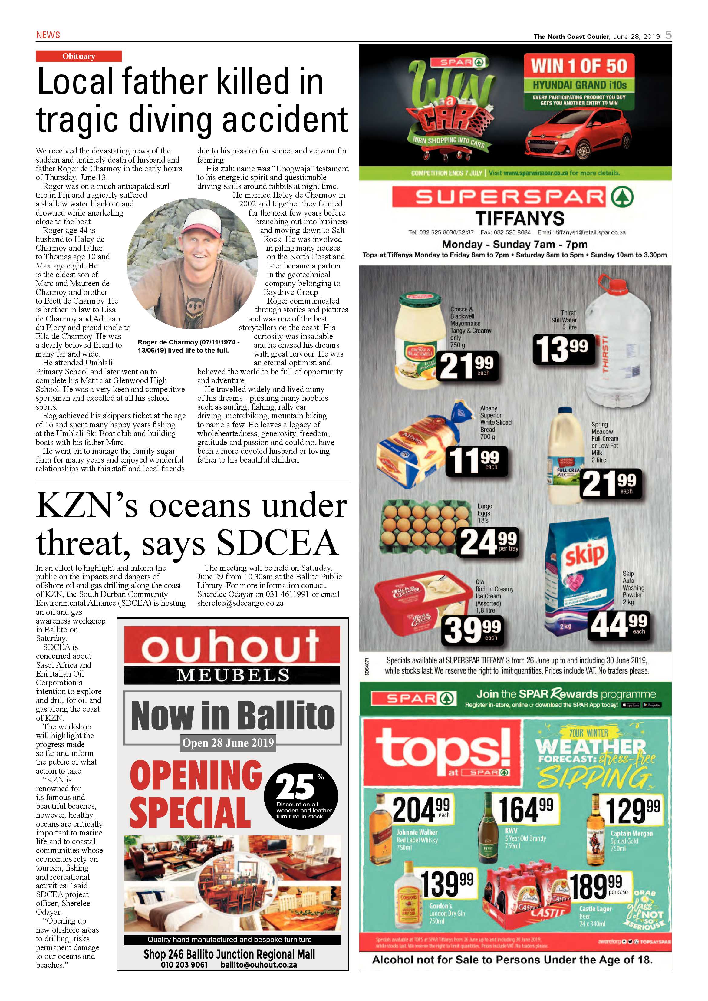 The North Coast Courier 28 June 2019 page 5