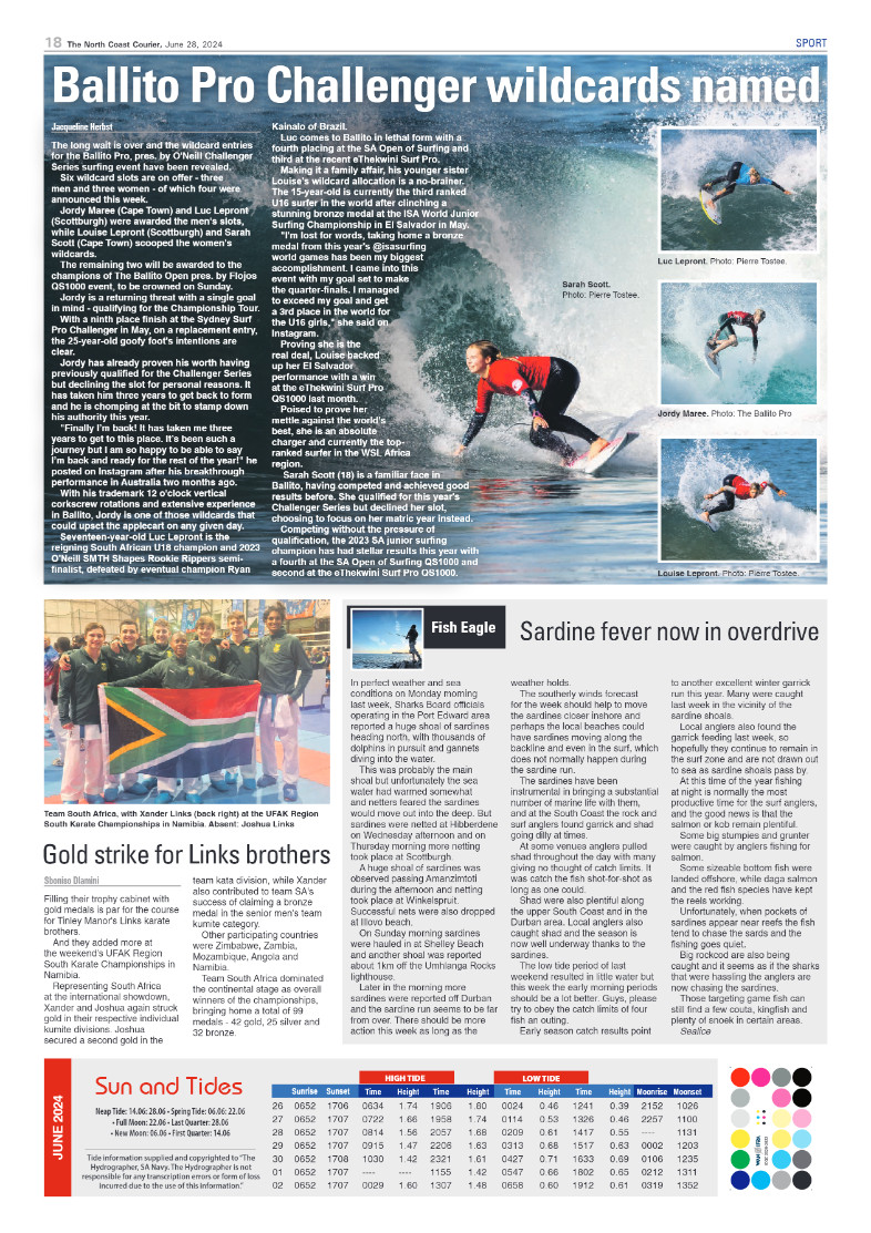 The North Coast Courier – 28 June 2024 page 18