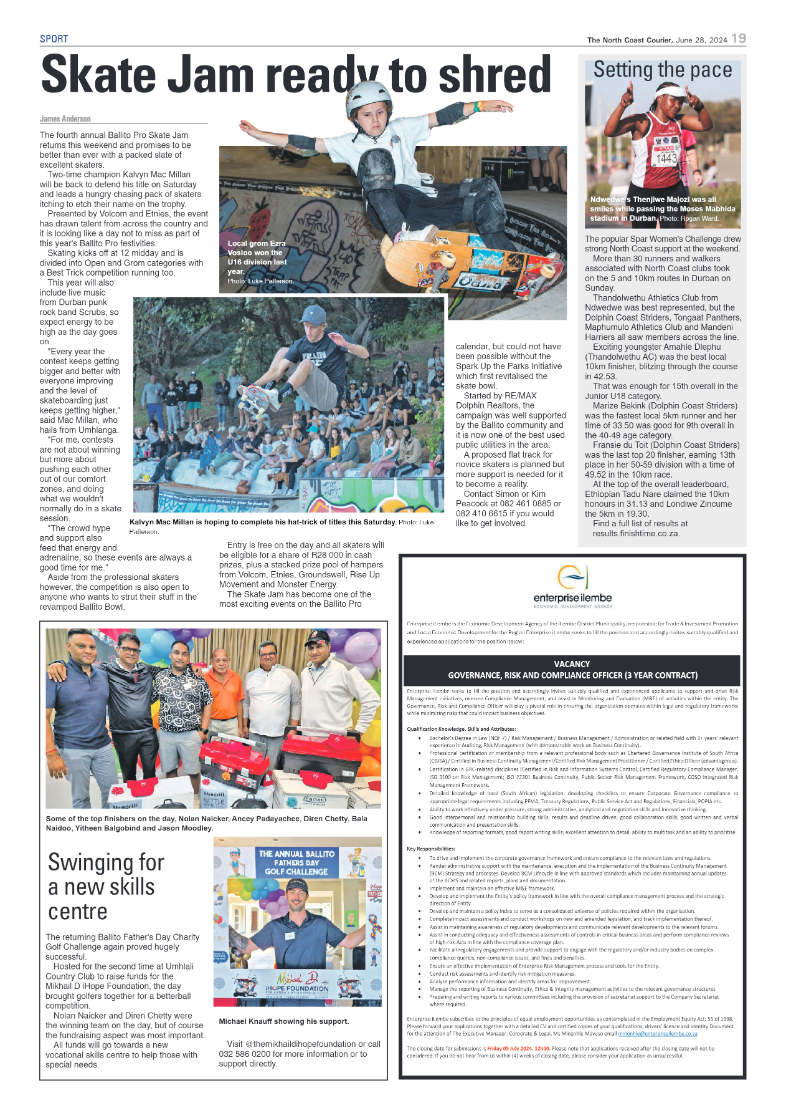 The North Coast Courier – 28 June 2024 page 19
