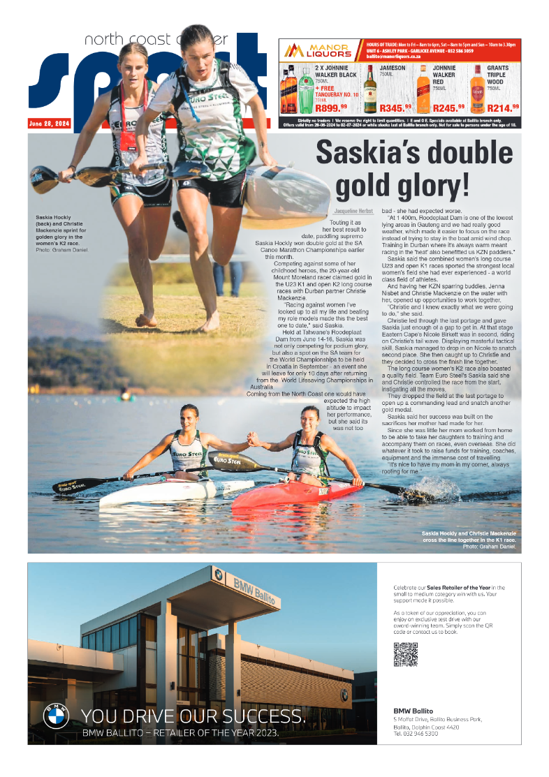 The North Coast Courier – 28 June 2024 page 20