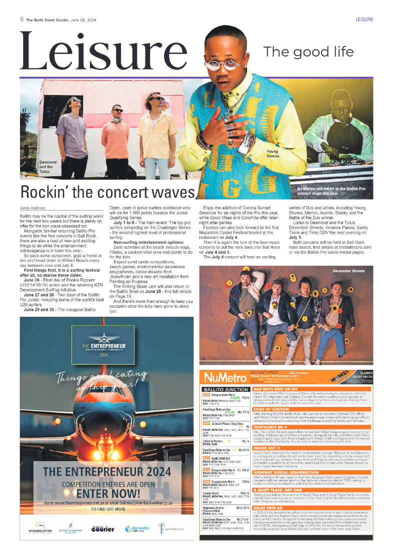 The North Coast Courier – 28 June 2024 page 6
