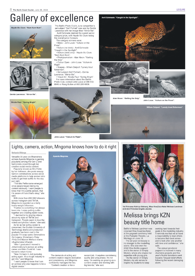 The North Coast Courier – 28 June 2024 page 8