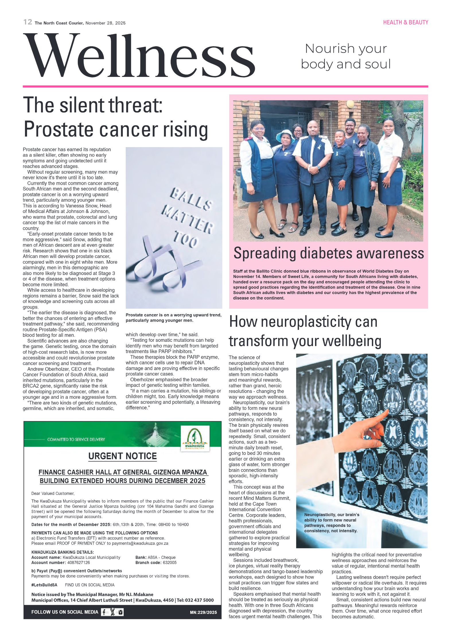 The North Coast Courier – 28 November 2025 page 12