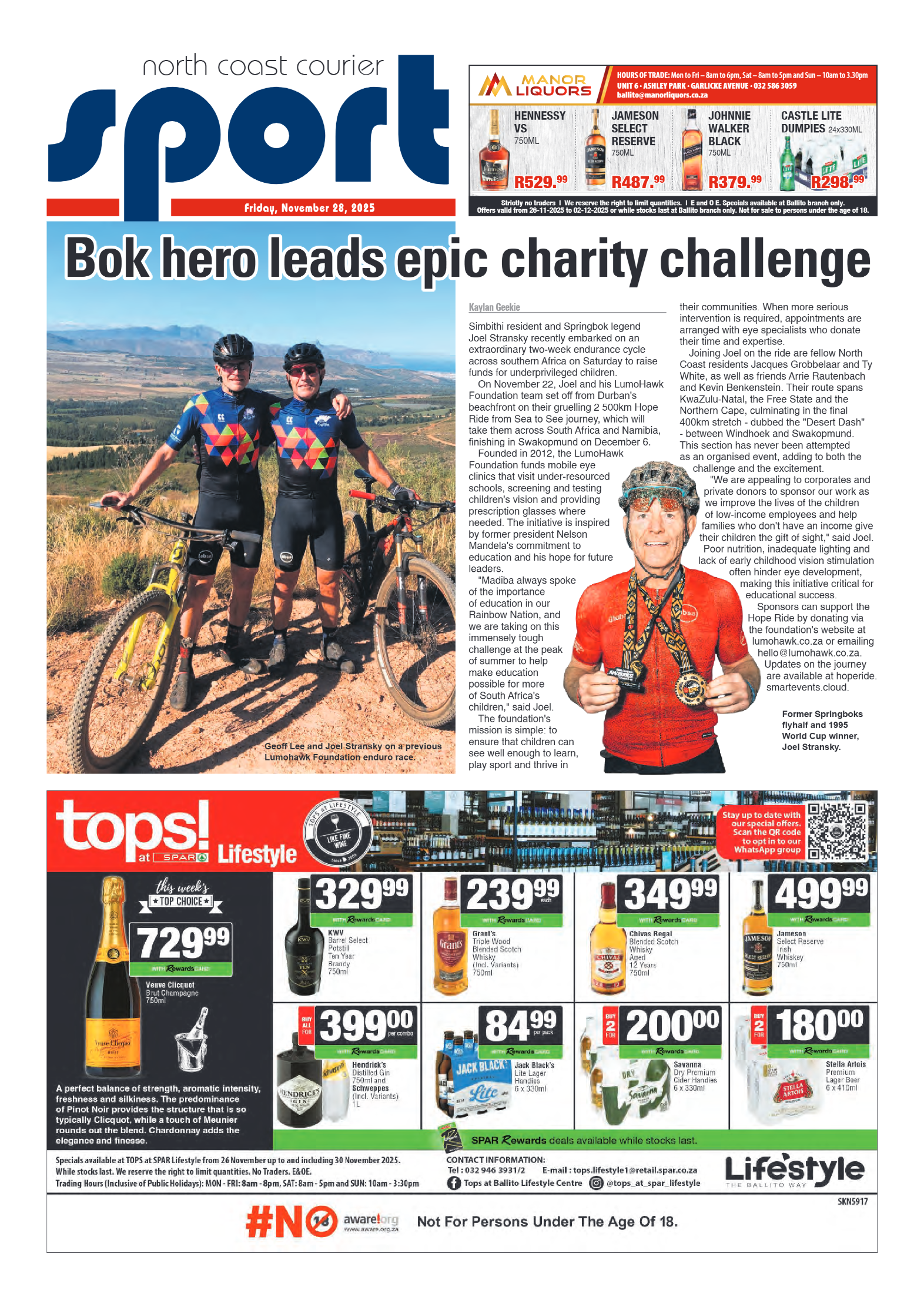 The North Coast Courier – 28 November 2025 page 28