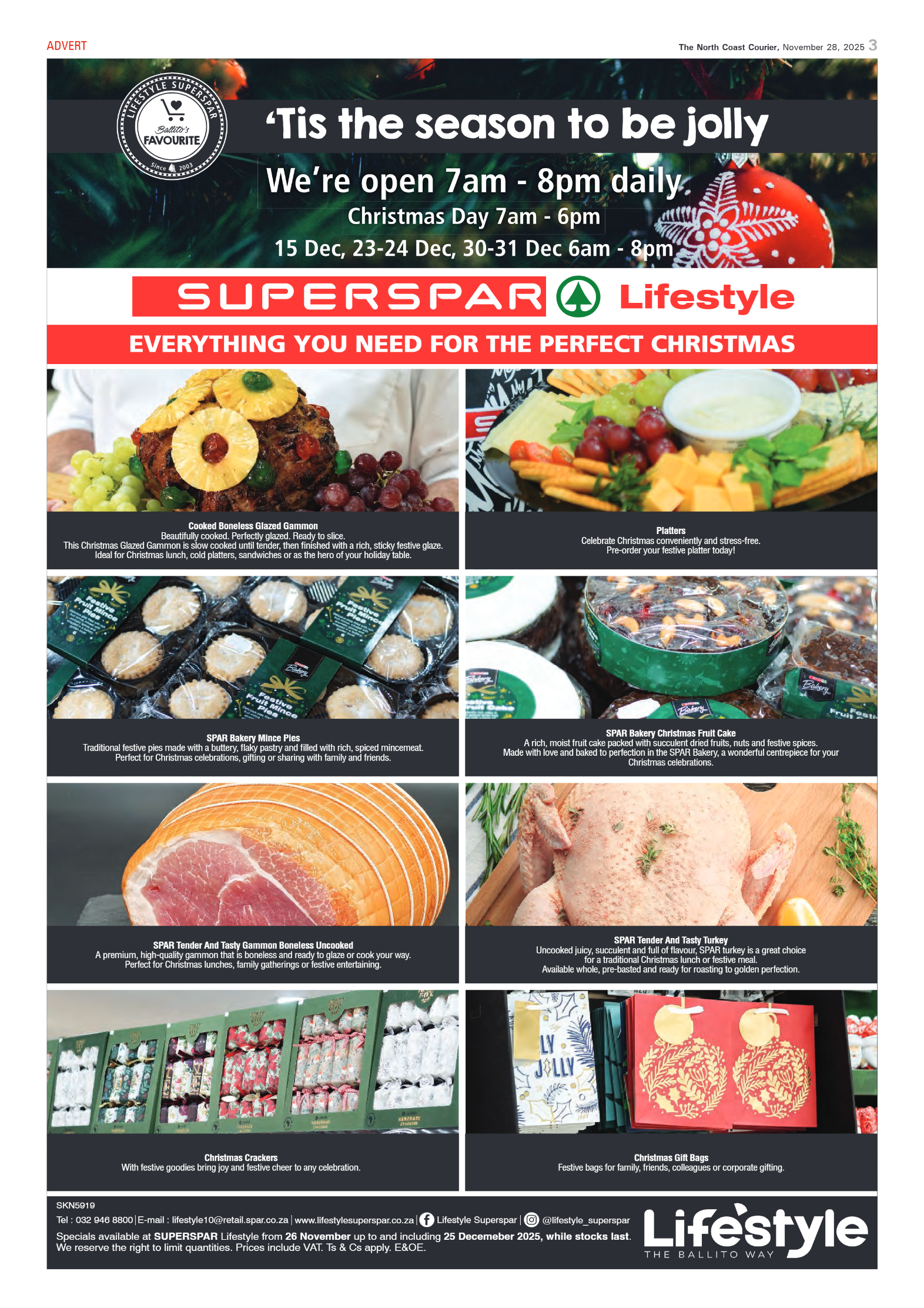 The North Coast Courier – 28 November 2025 page 3