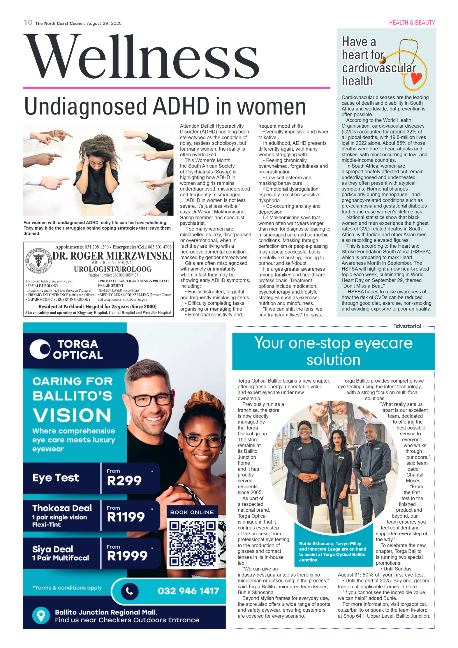 The North Coast Courier – 29 August 2025 page 10