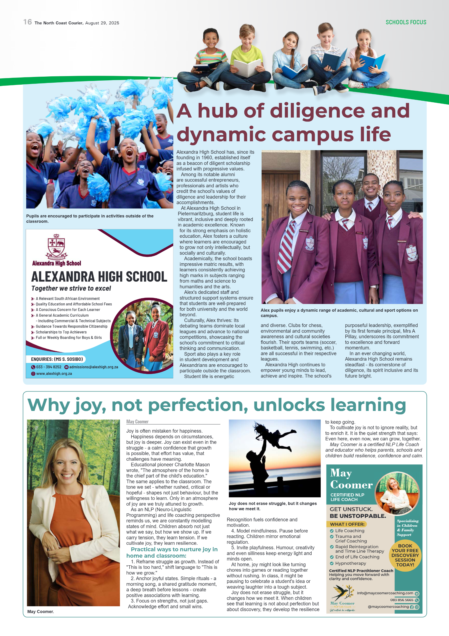 The North Coast Courier – 29 August 2025 page 16