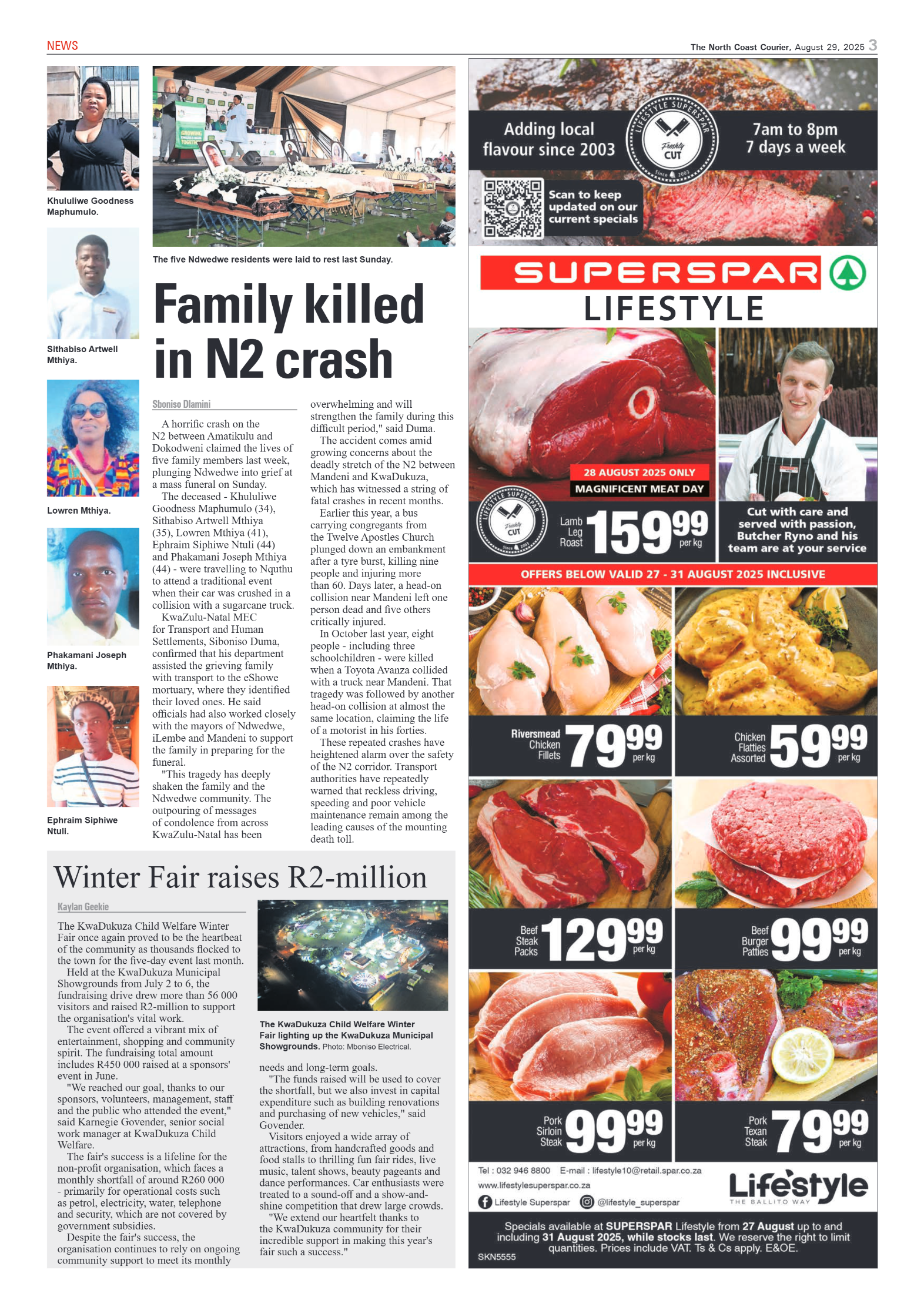 The North Coast Courier – 29 August 2025 page 3
