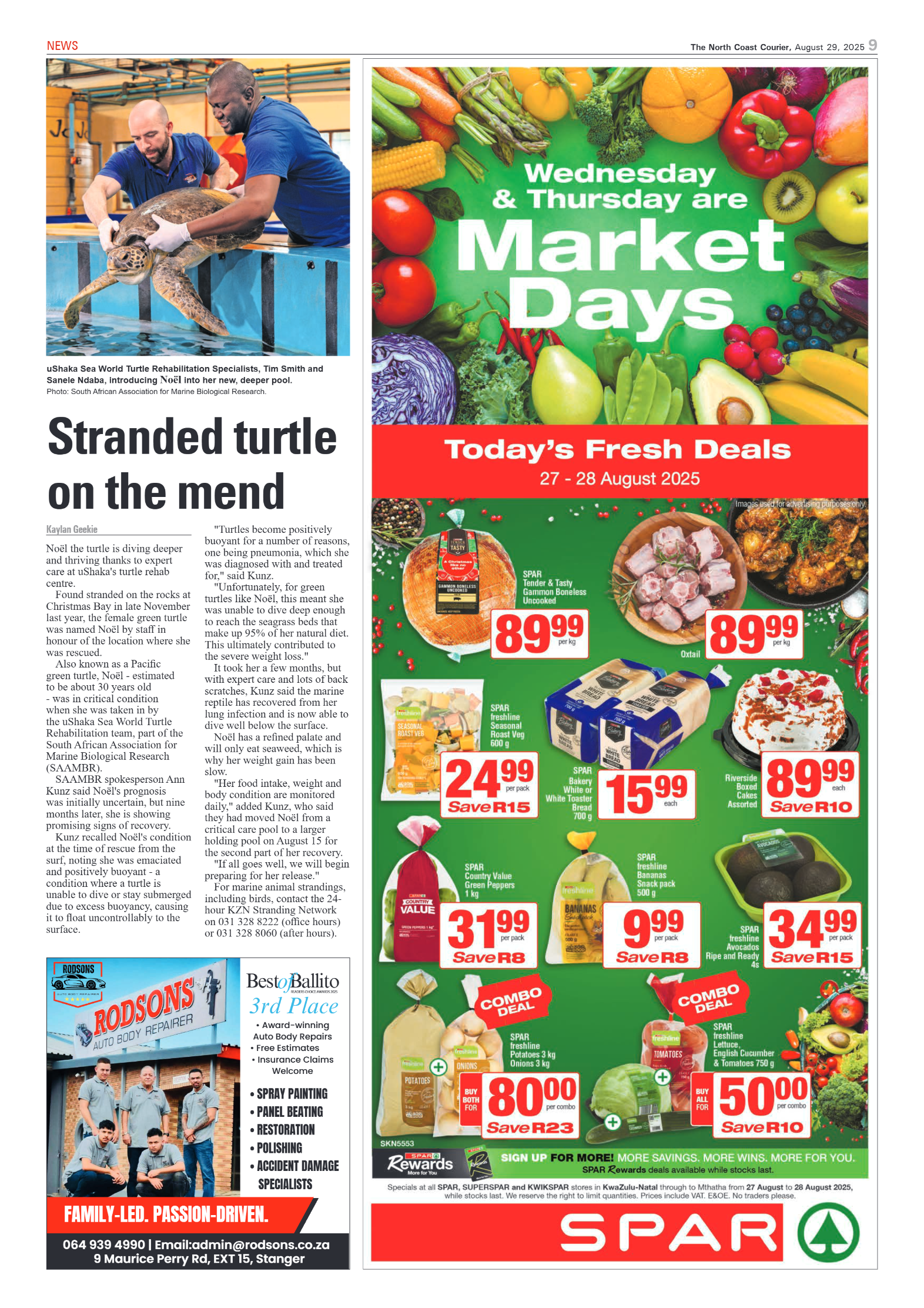 The North Coast Courier – 29 August 2025 page 9