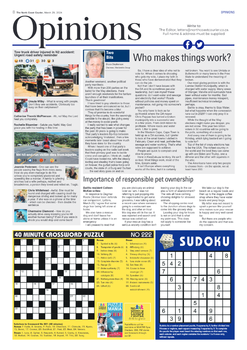 The North Coast Courier 29 March 2024 page 8