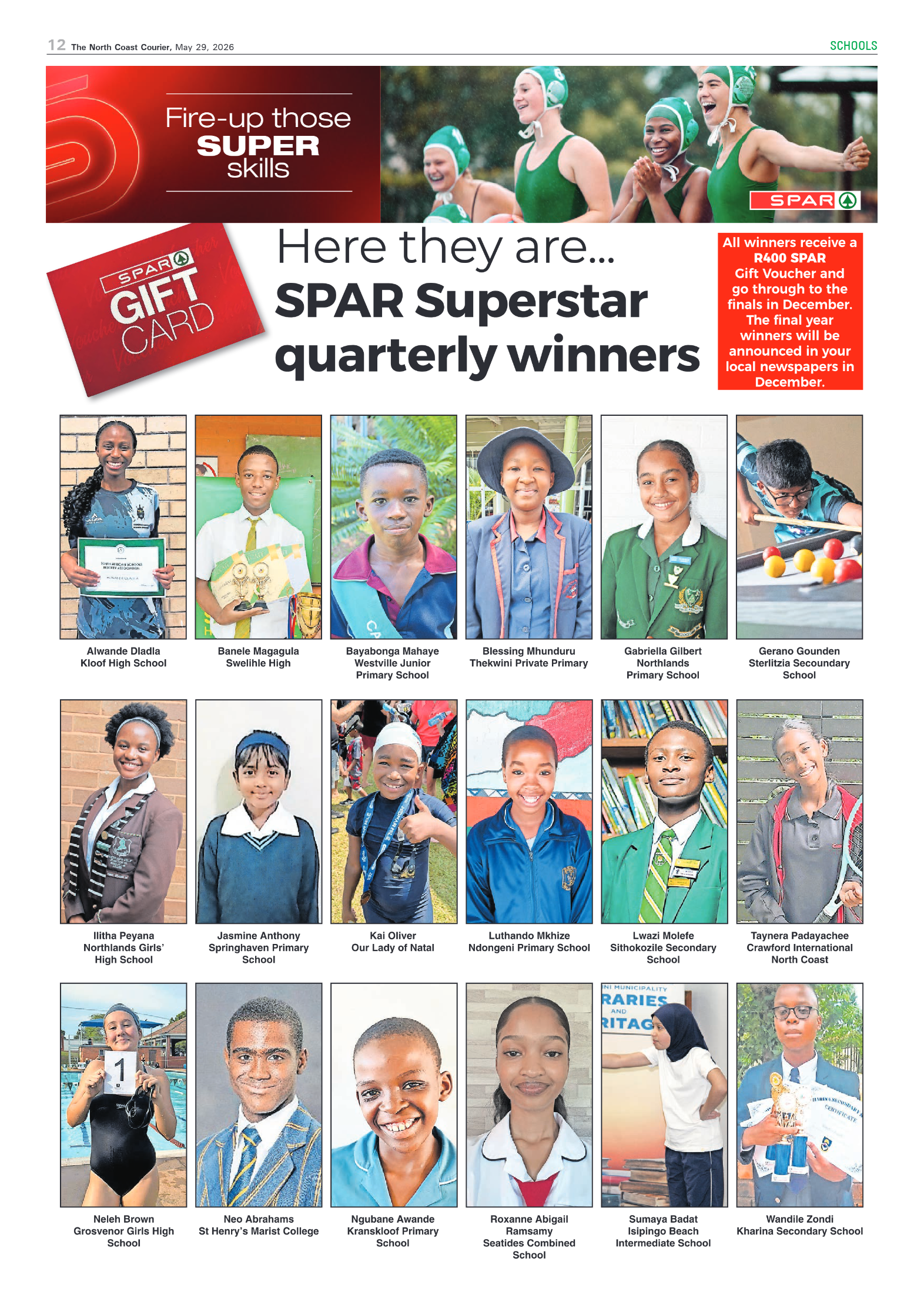 The North Coast Courier – 29 May 2026 page 12