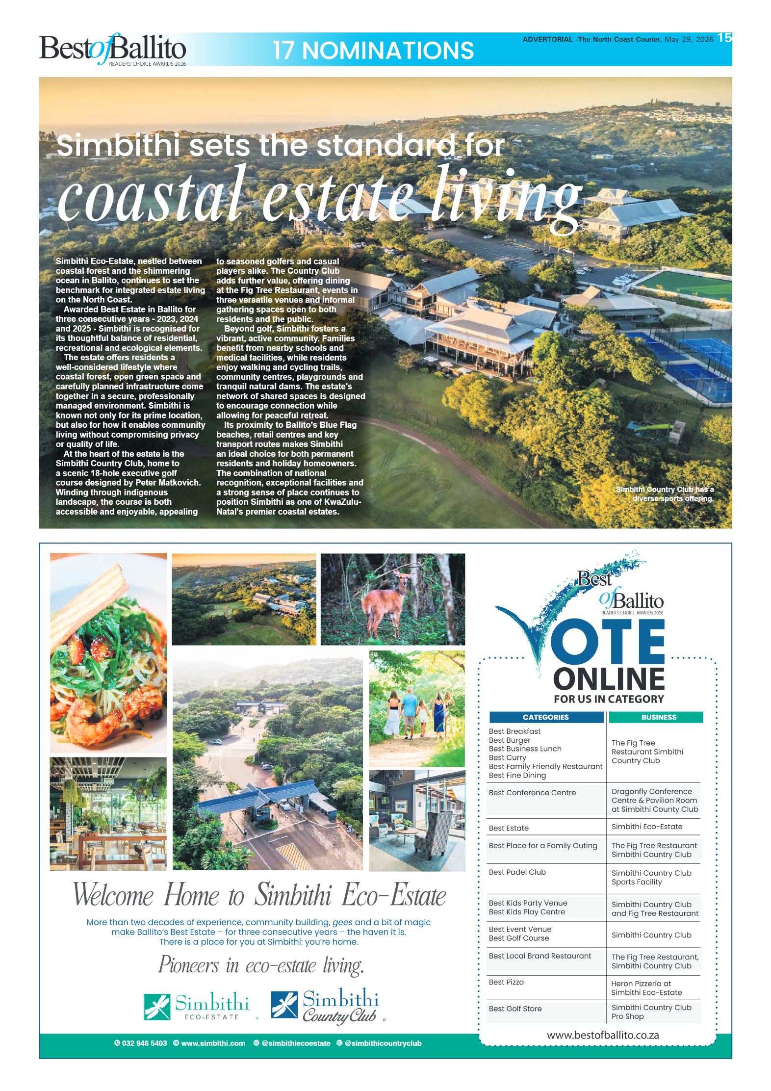 The North Coast Courier – 29 May 2026 page 15