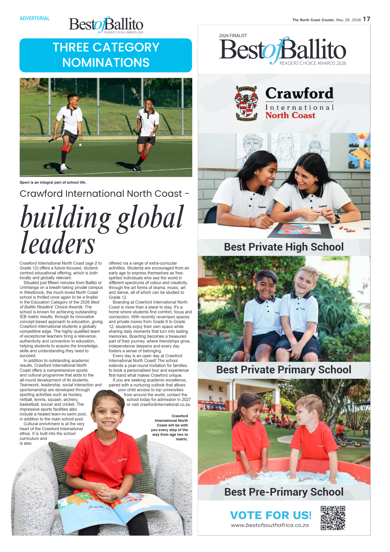 The North Coast Courier – 29 May 2026 page 17