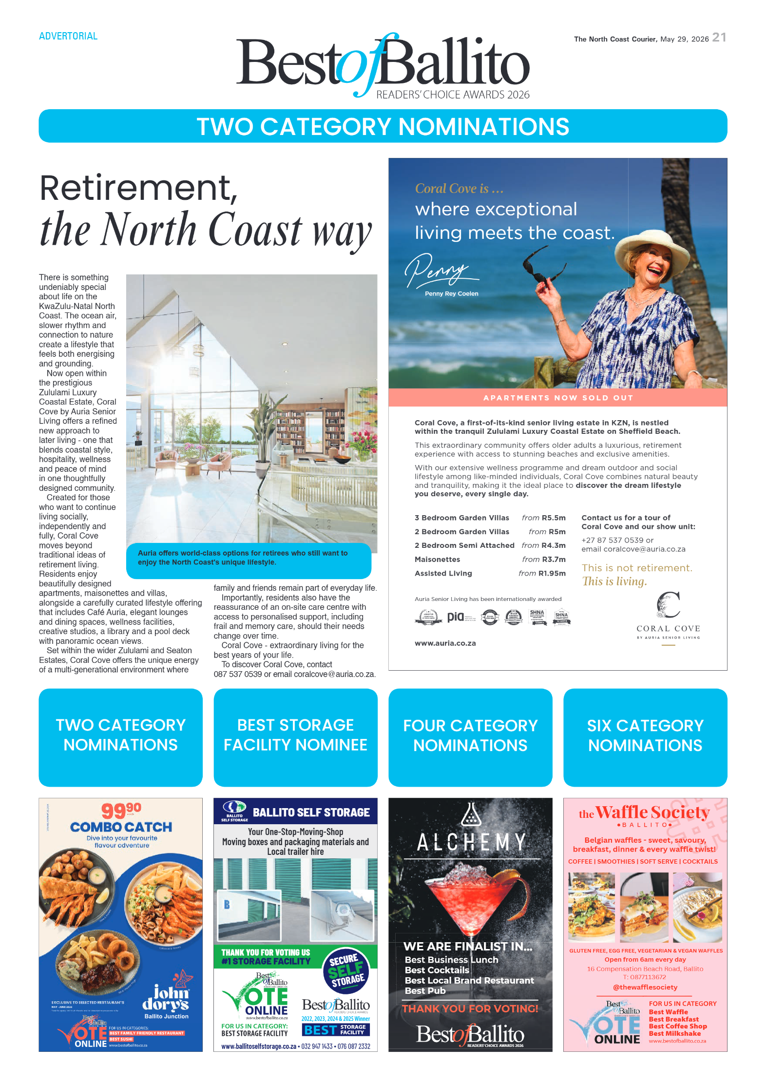 The North Coast Courier – 29 May 2026 page 21