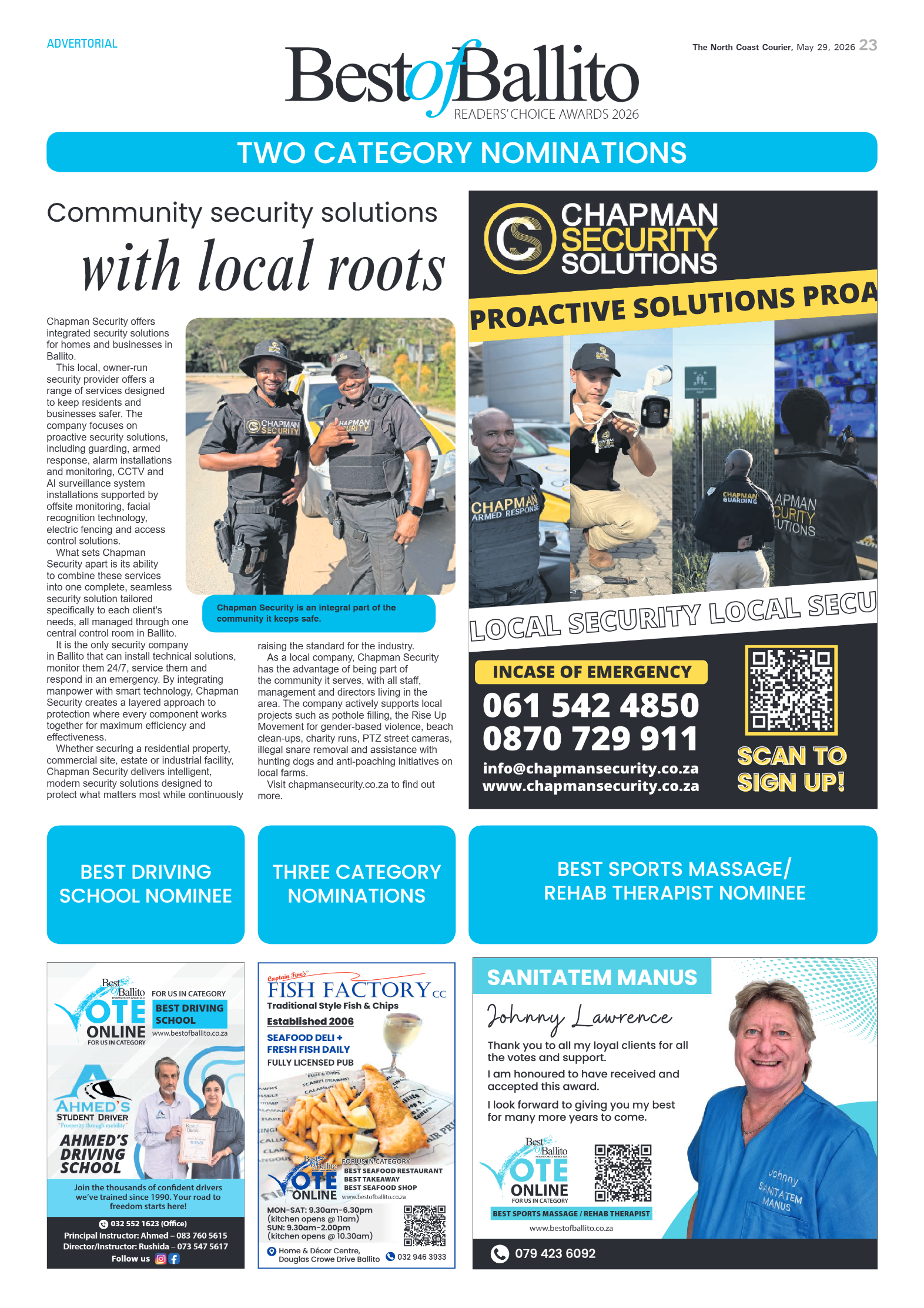 The North Coast Courier – 29 May 2026 page 23