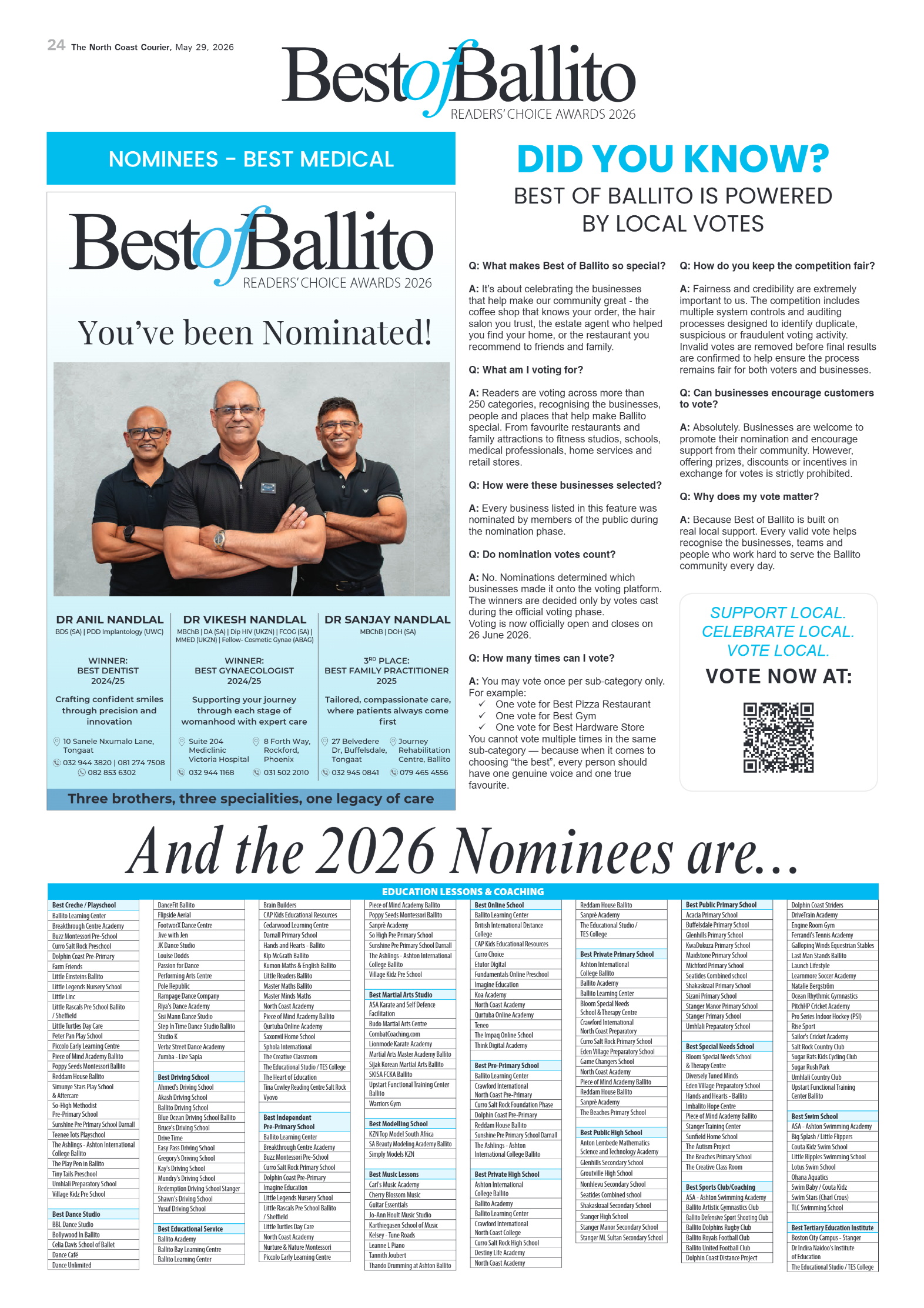 The North Coast Courier – 29 May 2026 page 24