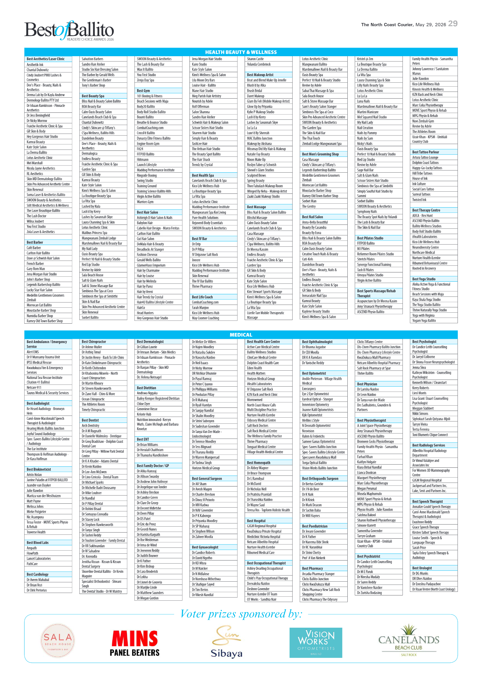 The North Coast Courier – 29 May 2026 page 29