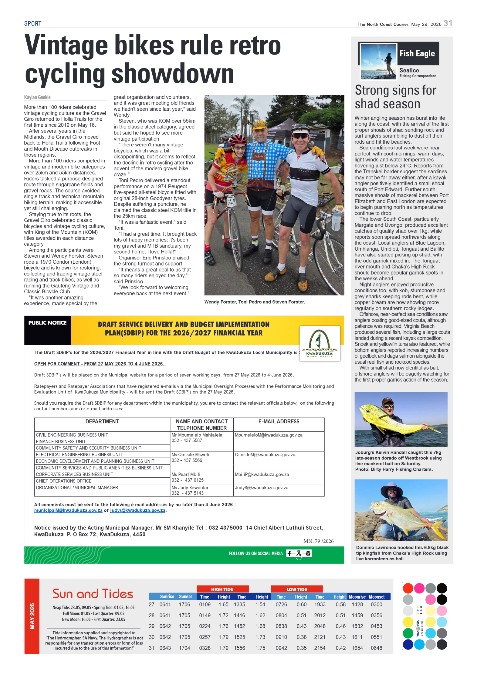 The North Coast Courier – 29 May 2026 page 31
