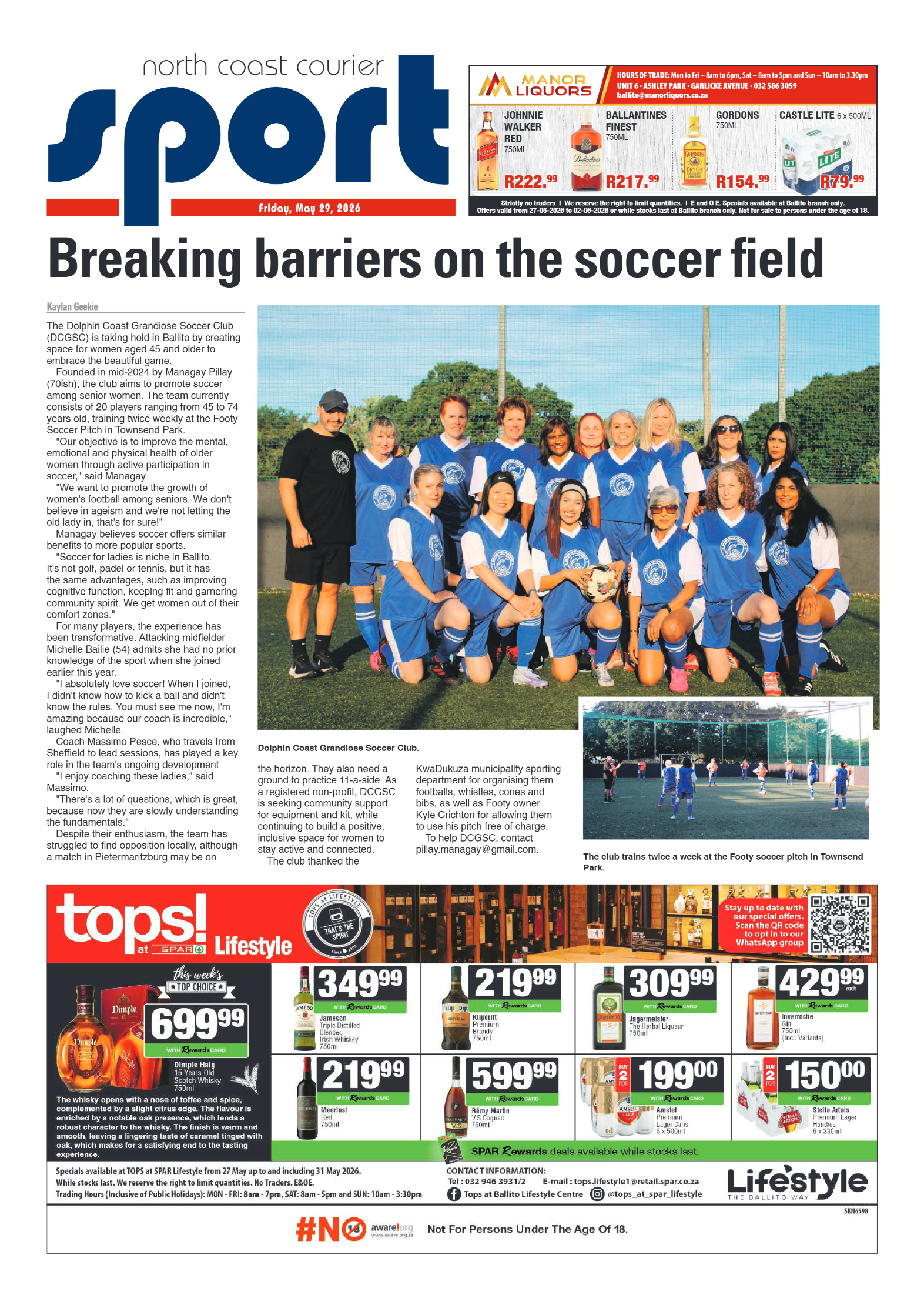 The North Coast Courier – 29 May 2026 page 32