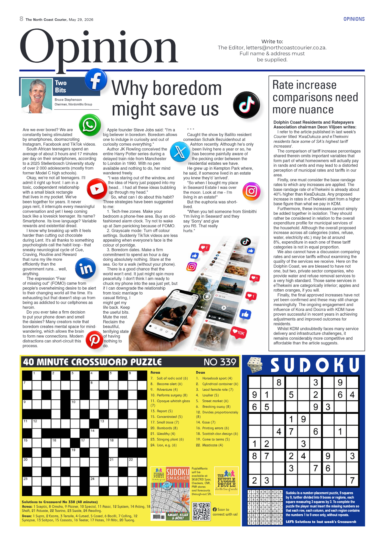 The North Coast Courier – 29 May 2026 page 8