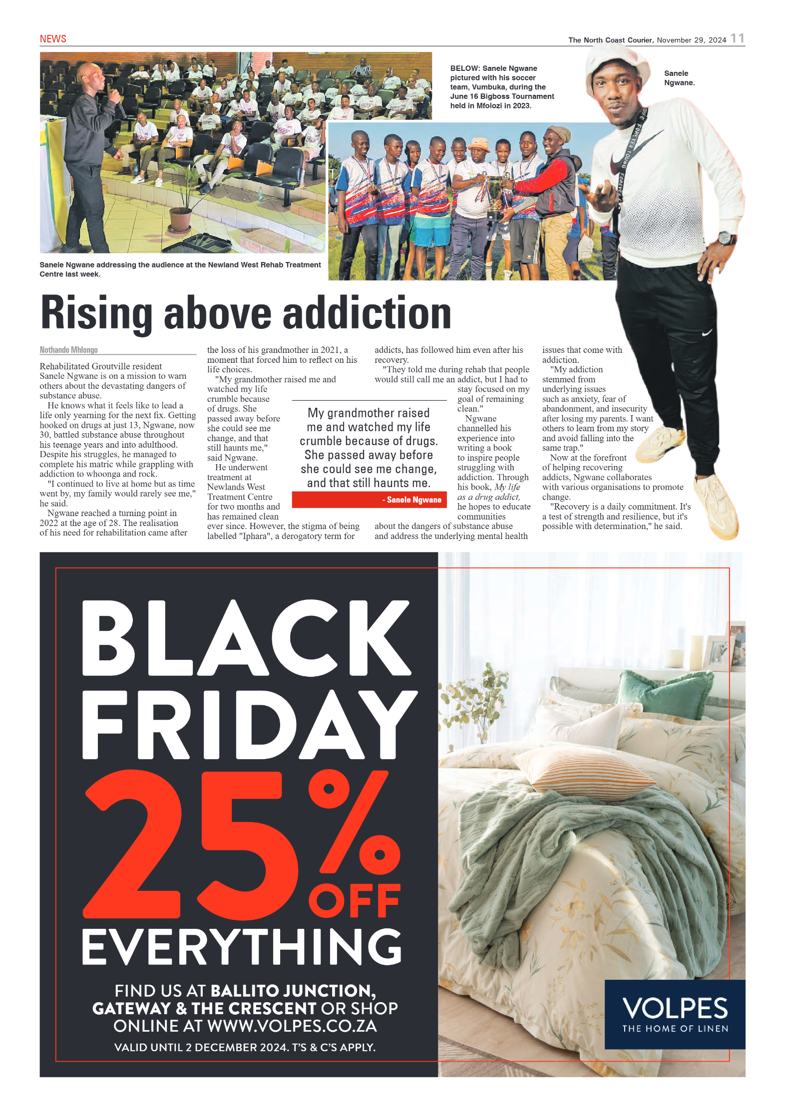 The North Coast Courier – 29 November 2024 page 11