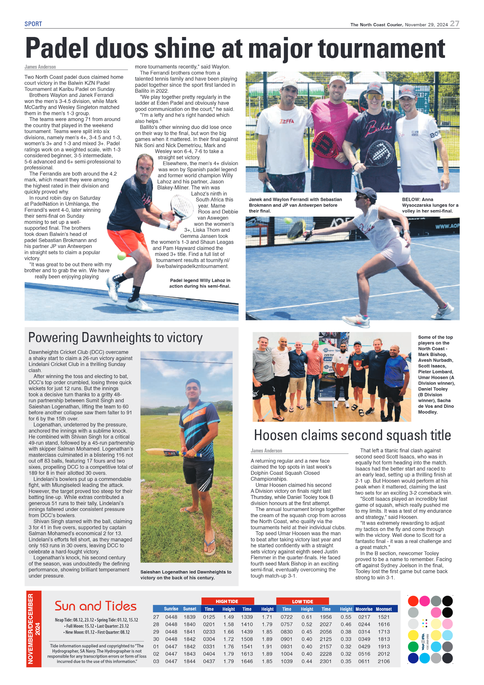The North Coast Courier – 29 November 2024 page 27