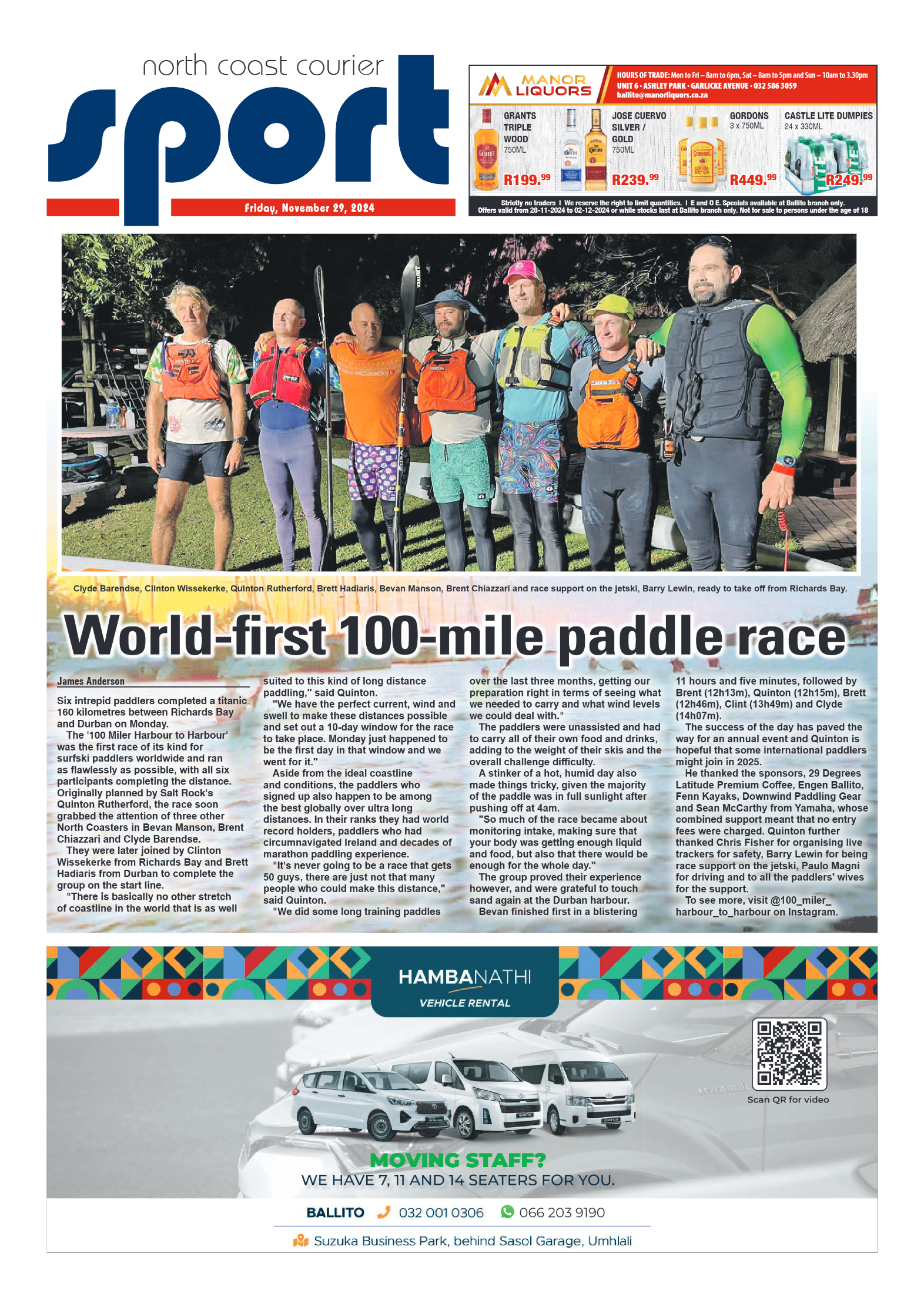 The North Coast Courier – 29 November 2024 page 28