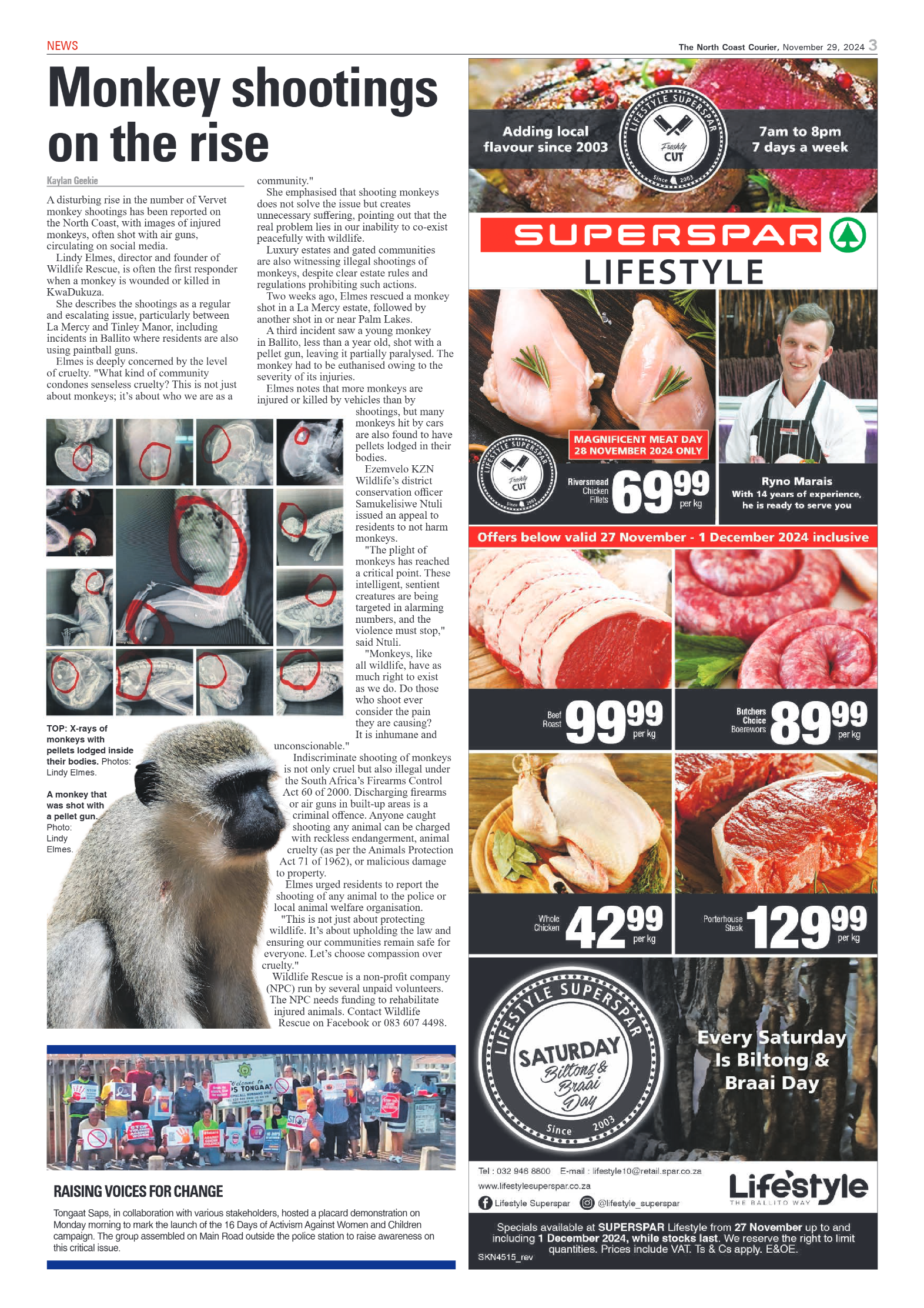 The North Coast Courier – 29 November 2024 page 3