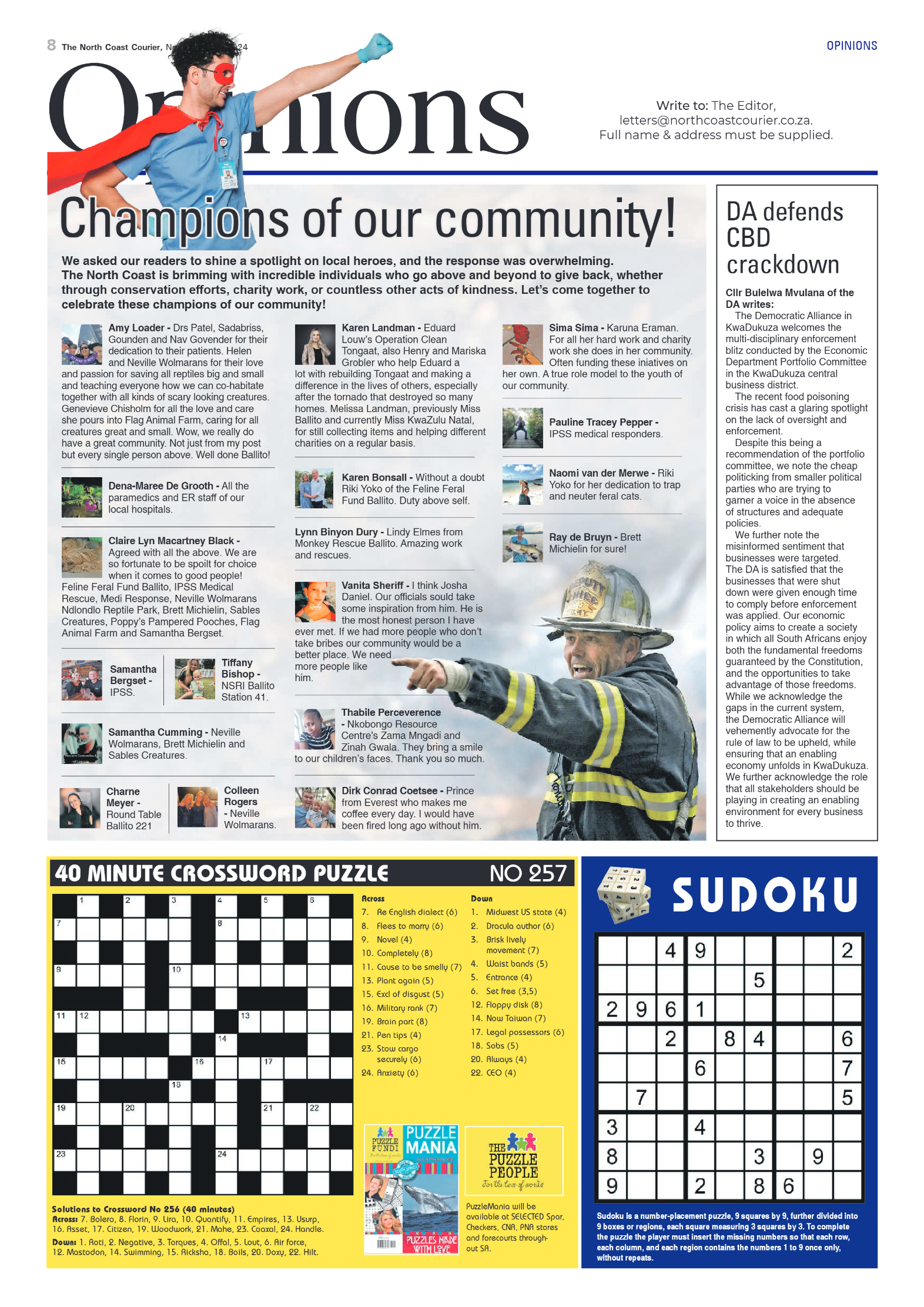 The North Coast Courier – 29 November 2024 page 8