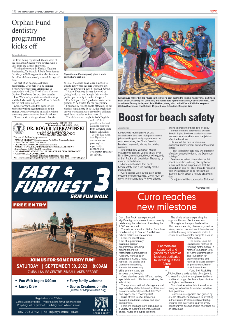 The North Coast Courier 29 September 2023 page 10