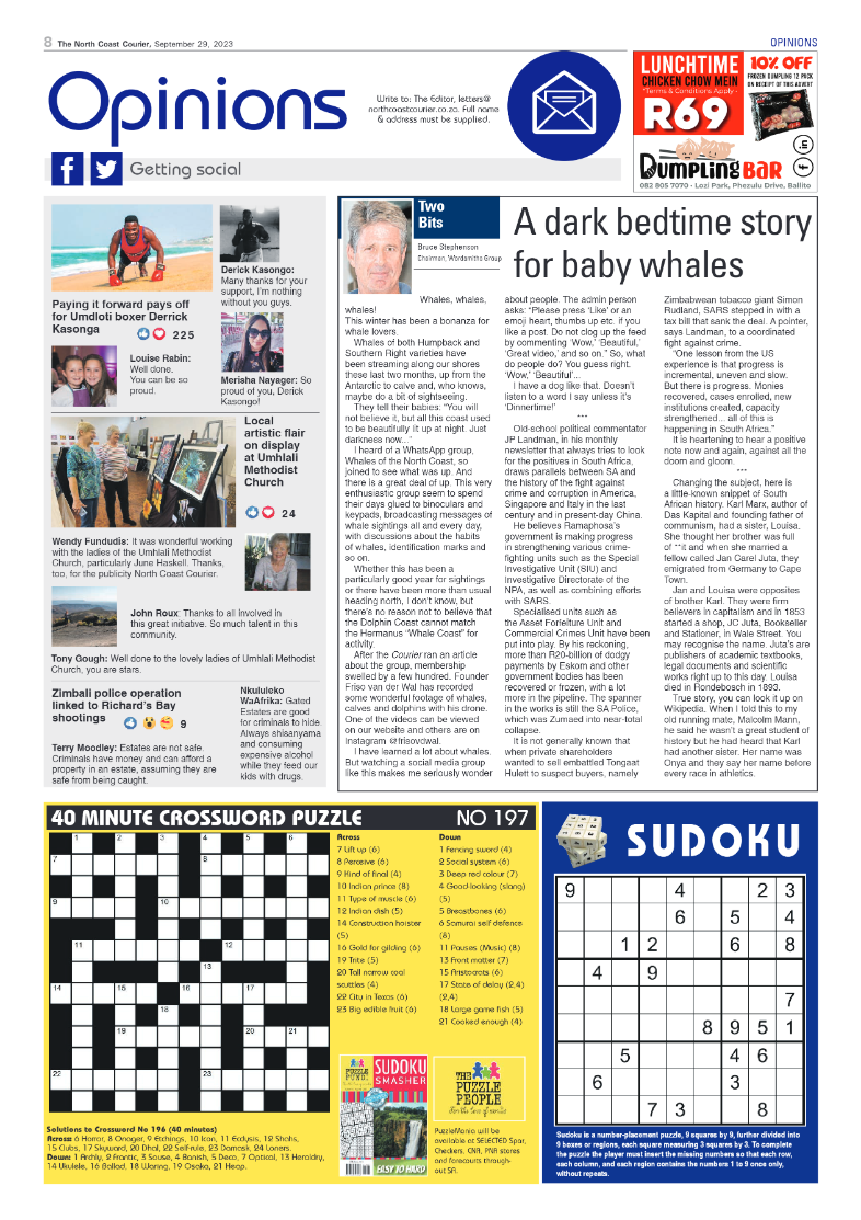 The North Coast Courier 29 September 2023 page 8