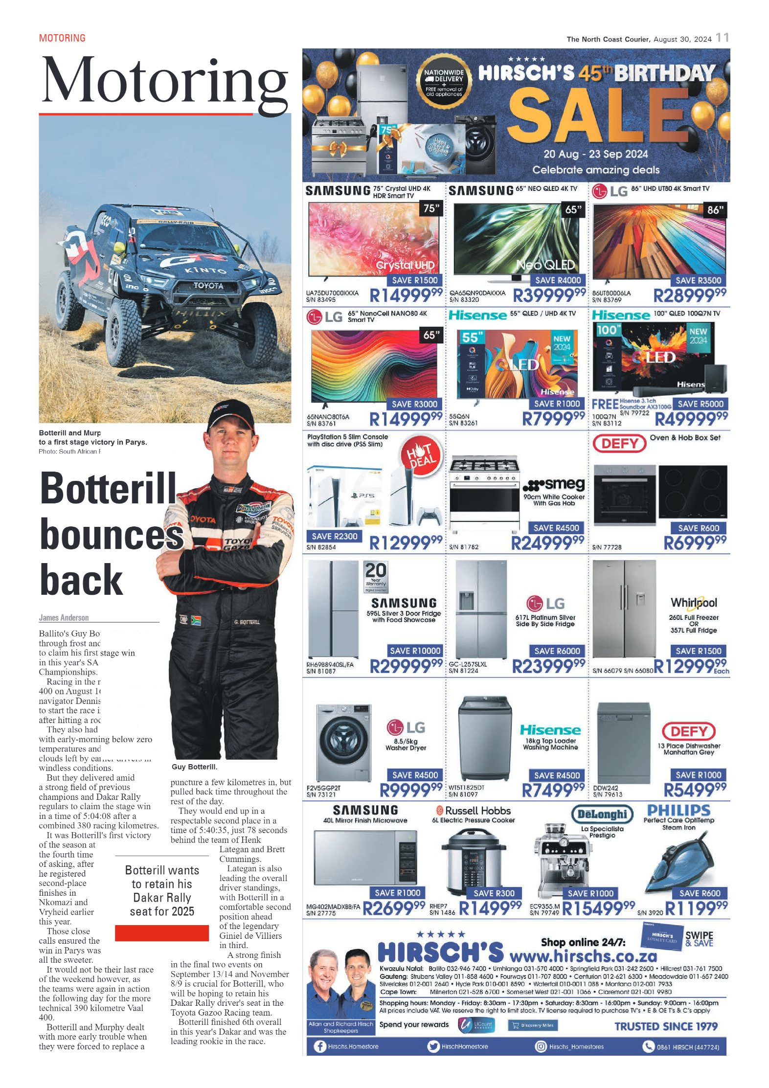 The North Coast Courier – 30 August 2024 page 11