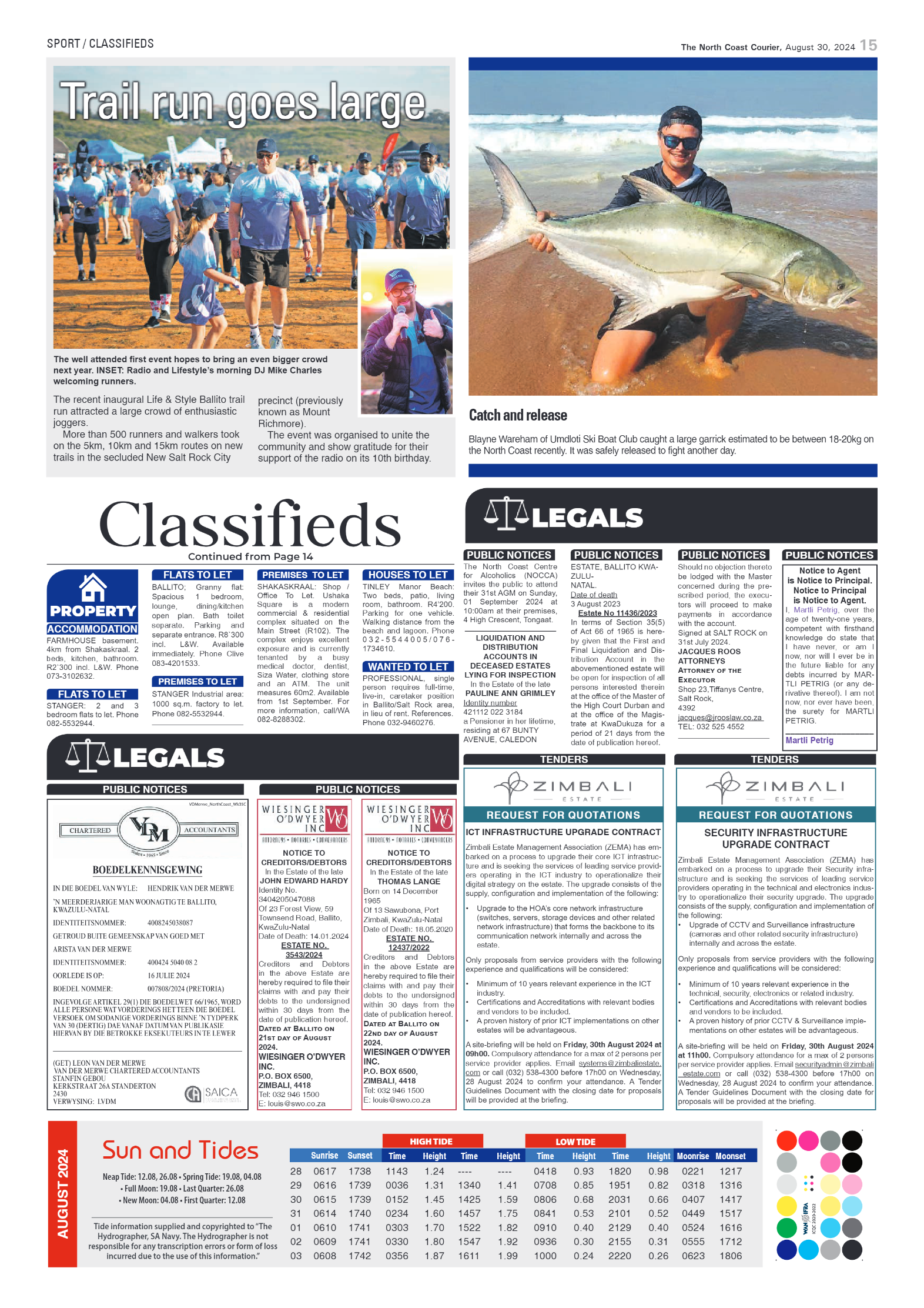 The North Coast Courier – 30 August 2024 page 15