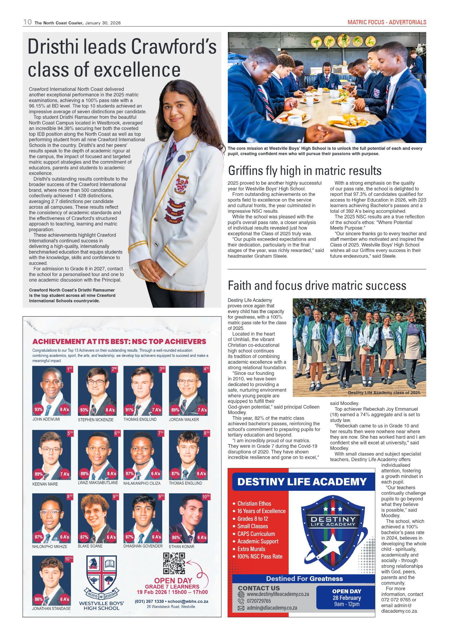 The North Coast Courier – 30 January 2026 page 10