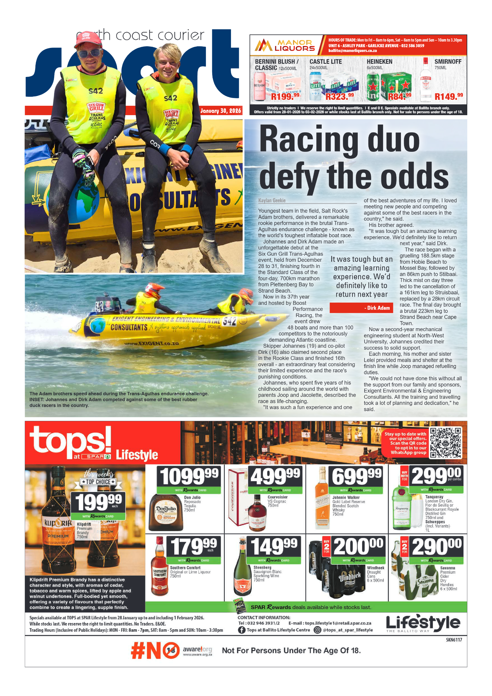 The North Coast Courier – 30 January 2026 page 16