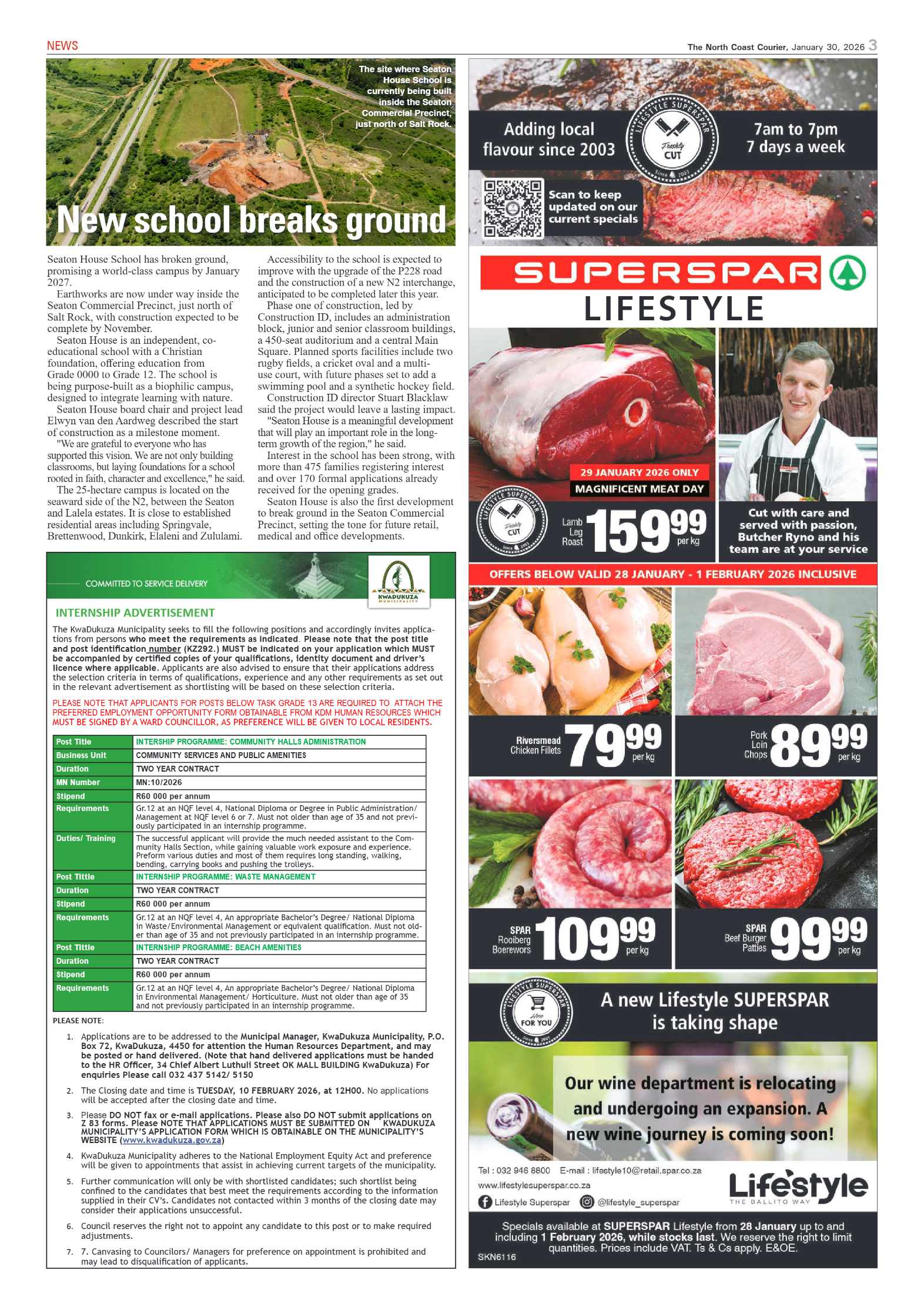 The North Coast Courier – 30 January 2026 page 3