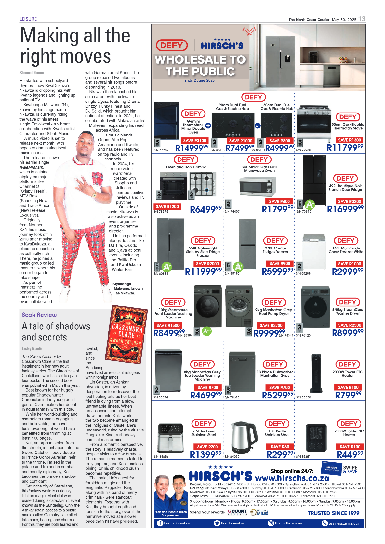 The North Coast Courier – 30 May 2025 page 13
