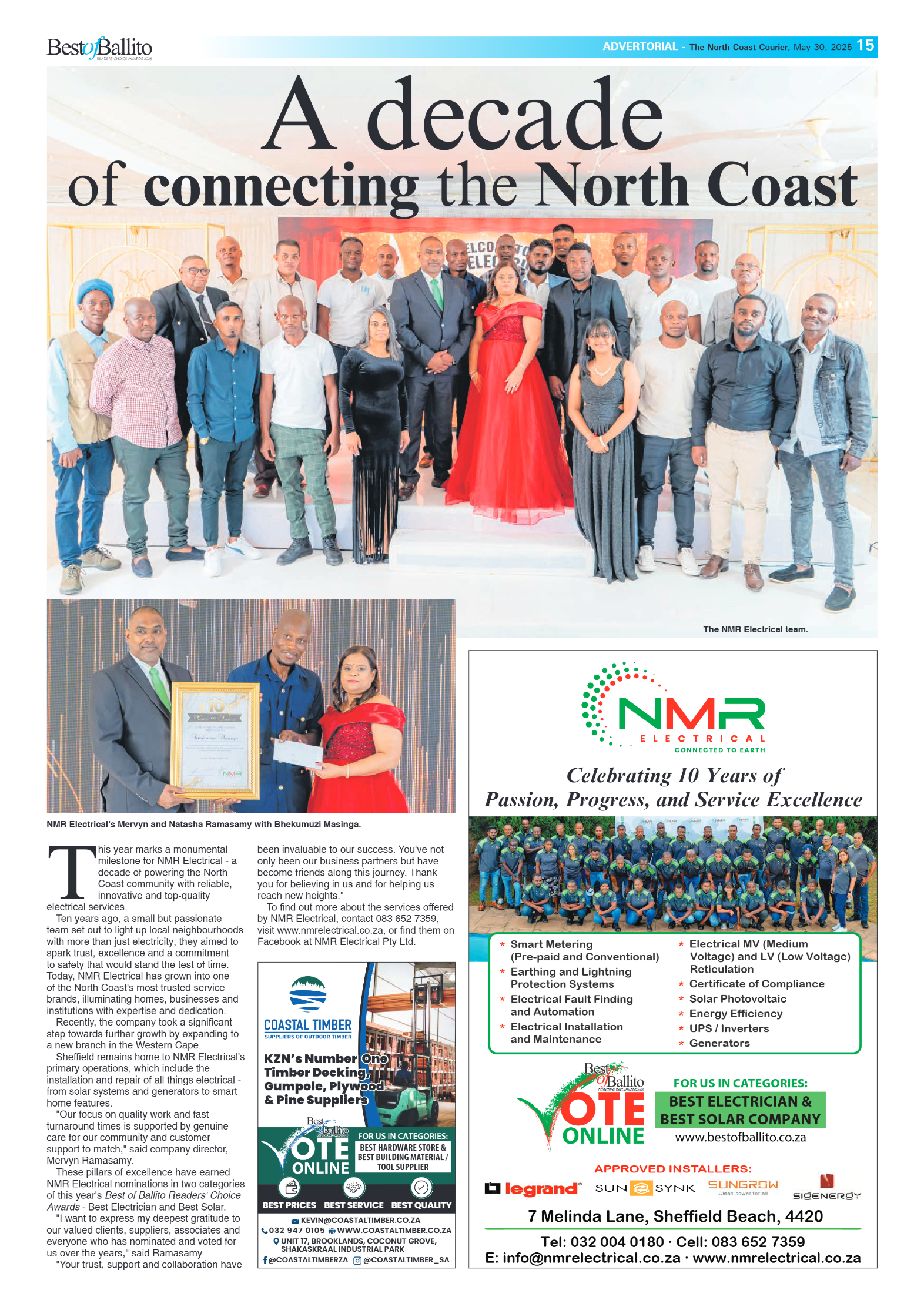 The North Coast Courier – 30 May 2025 page 15