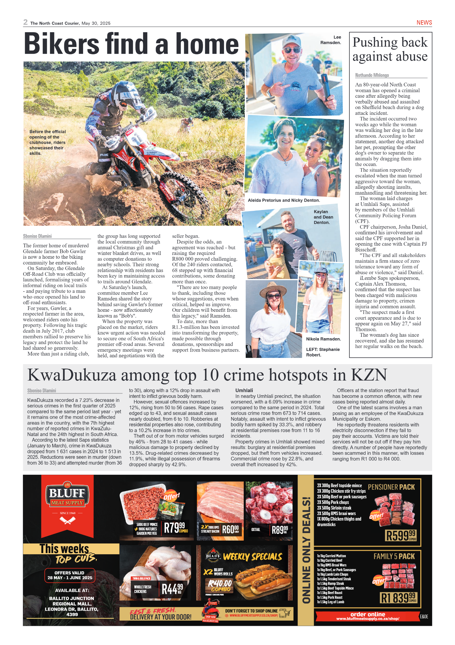 The North Coast Courier – 30 May 2025 page 2