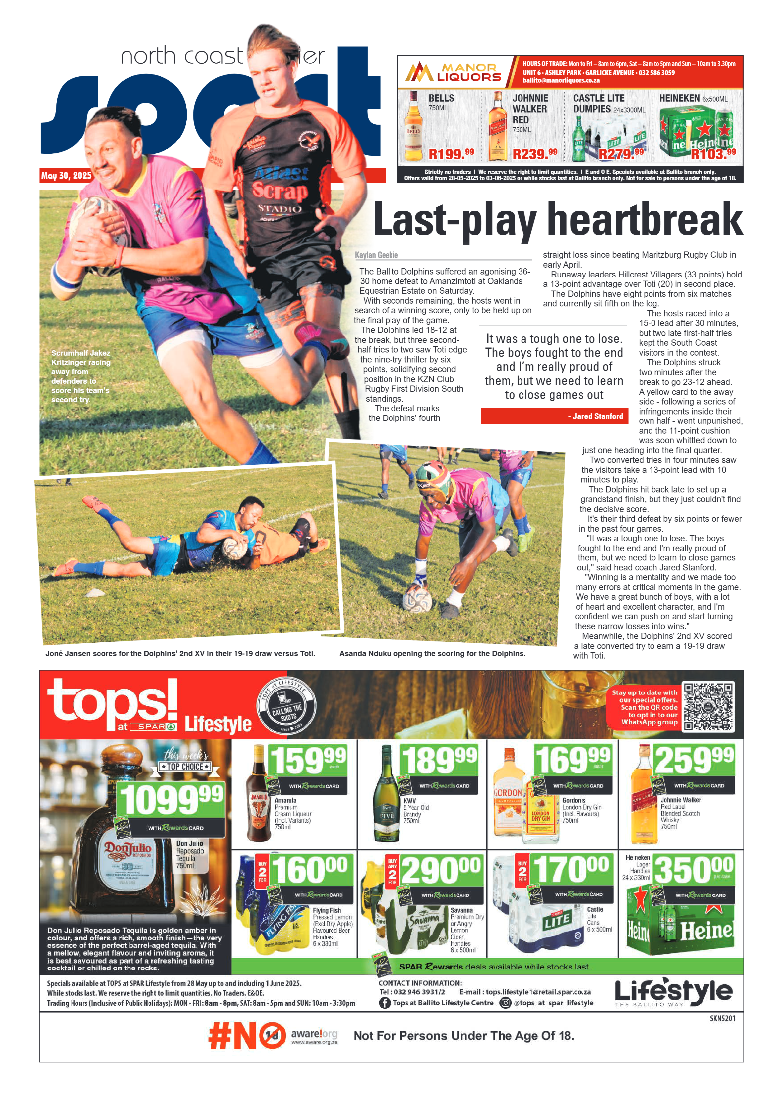 The North Coast Courier – 30 May 2025 page 20