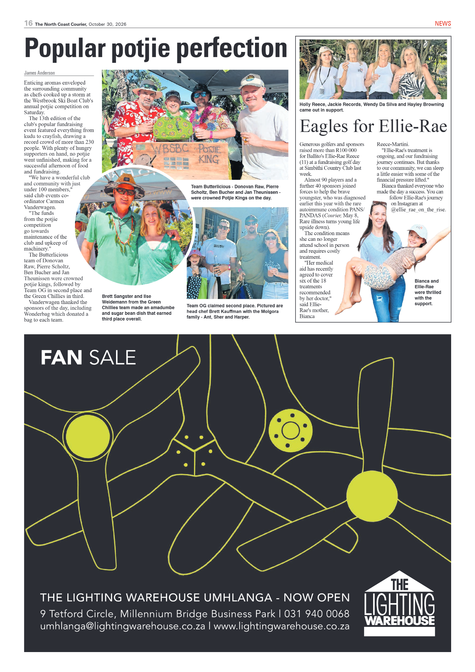 The North Coast Courier – 30 October 2026 page 16