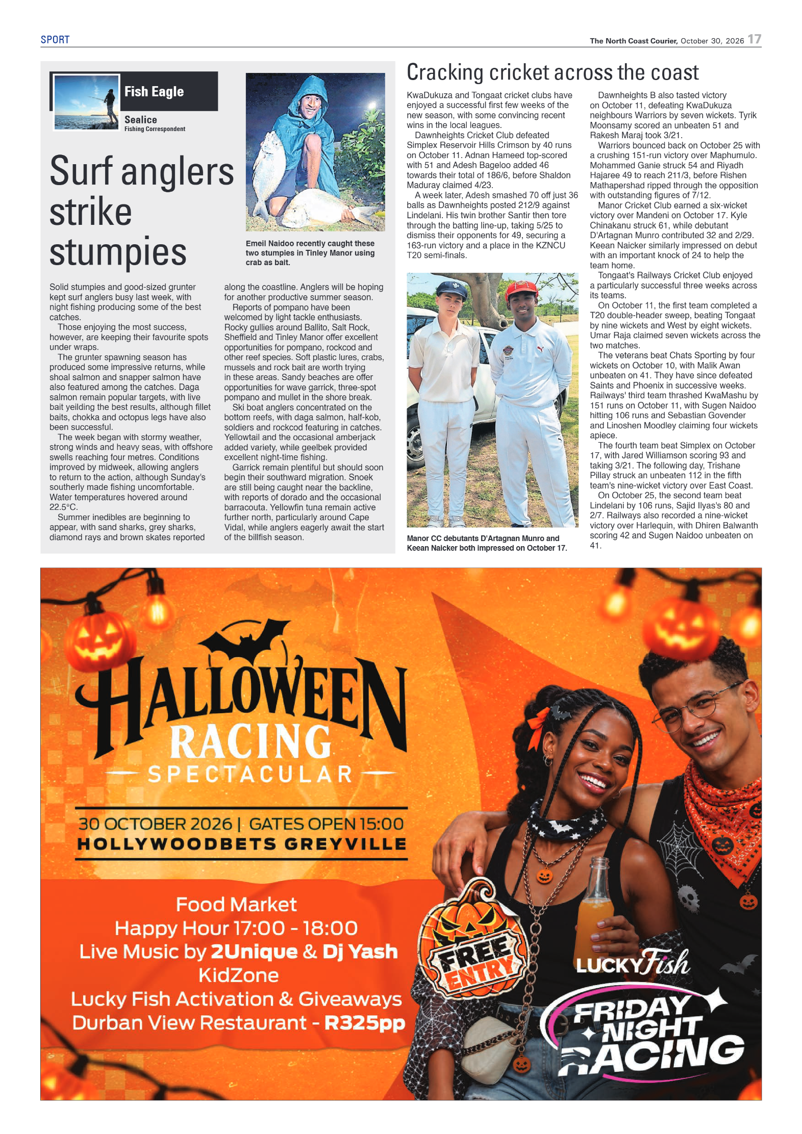The North Coast Courier – 30 October 2026 page 17