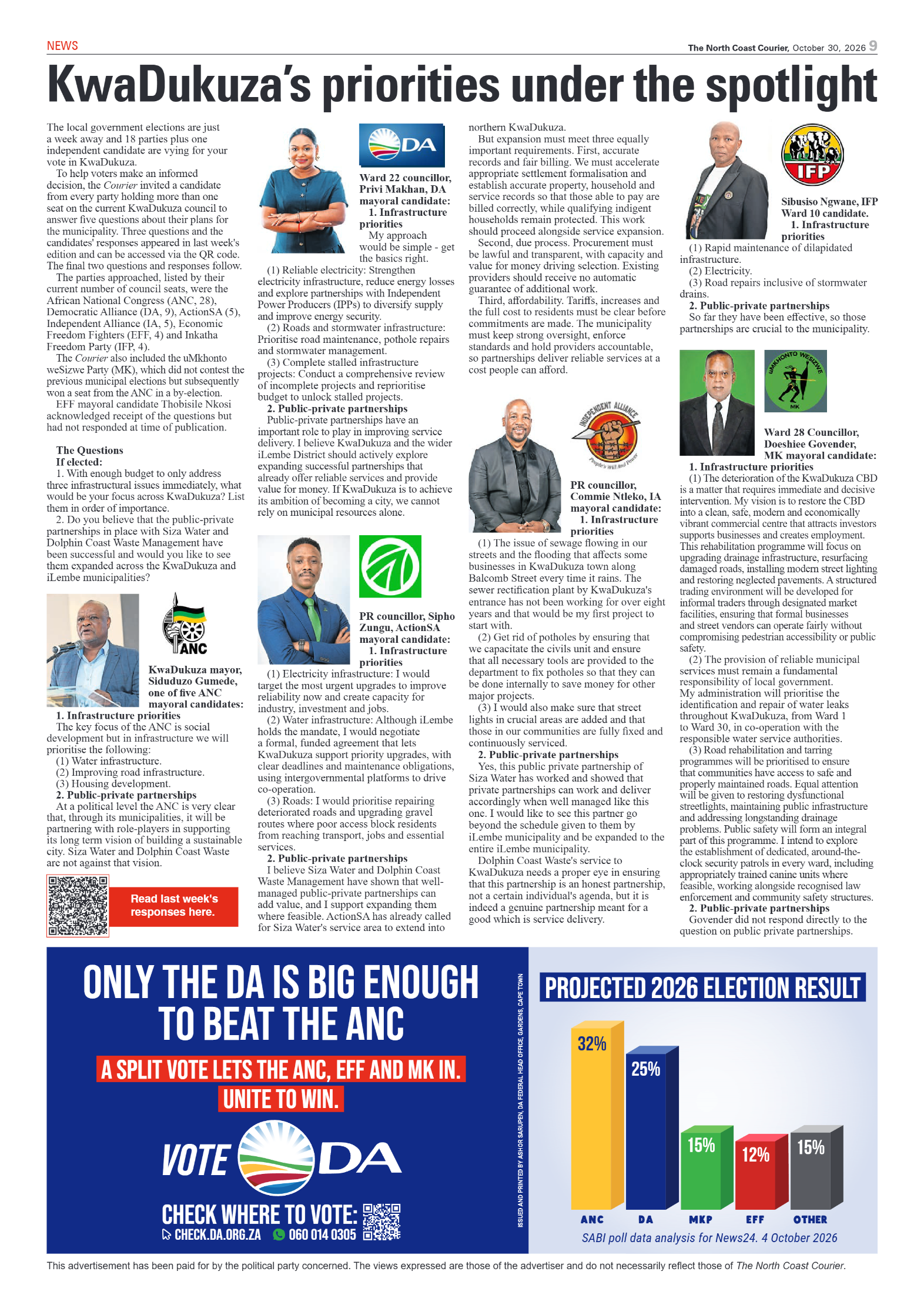 The North Coast Courier – 30 October 2026 page 9