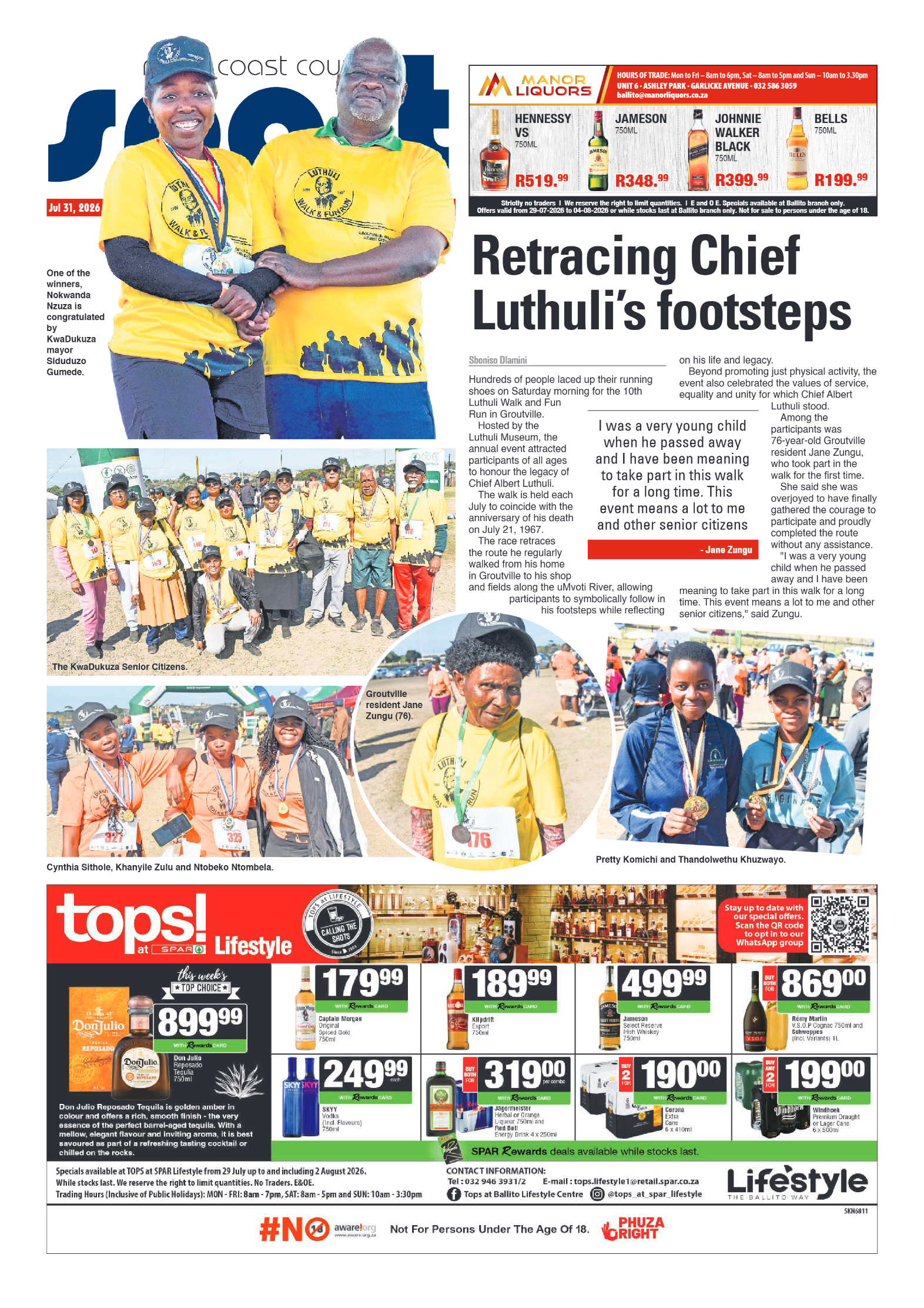 The North Coast Courier – 31 July 2026 page 16