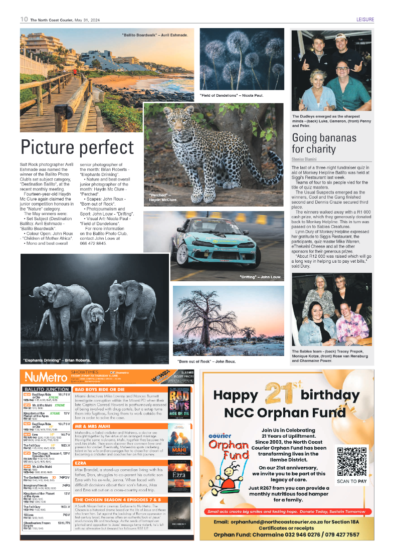 The North Coast Courier – 31 May 2024 page 10